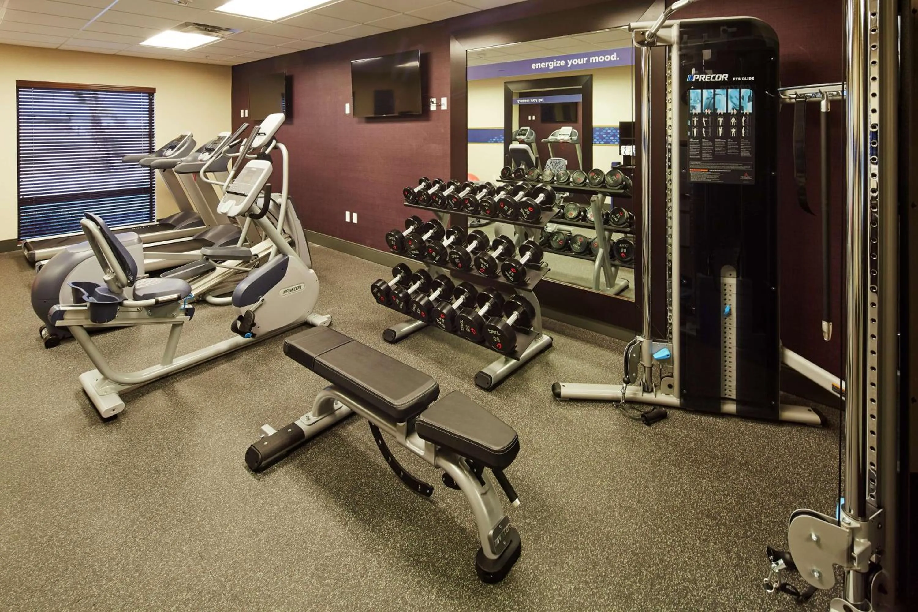 Fitness centre/facilities in Hampton Inn Parker, AZ