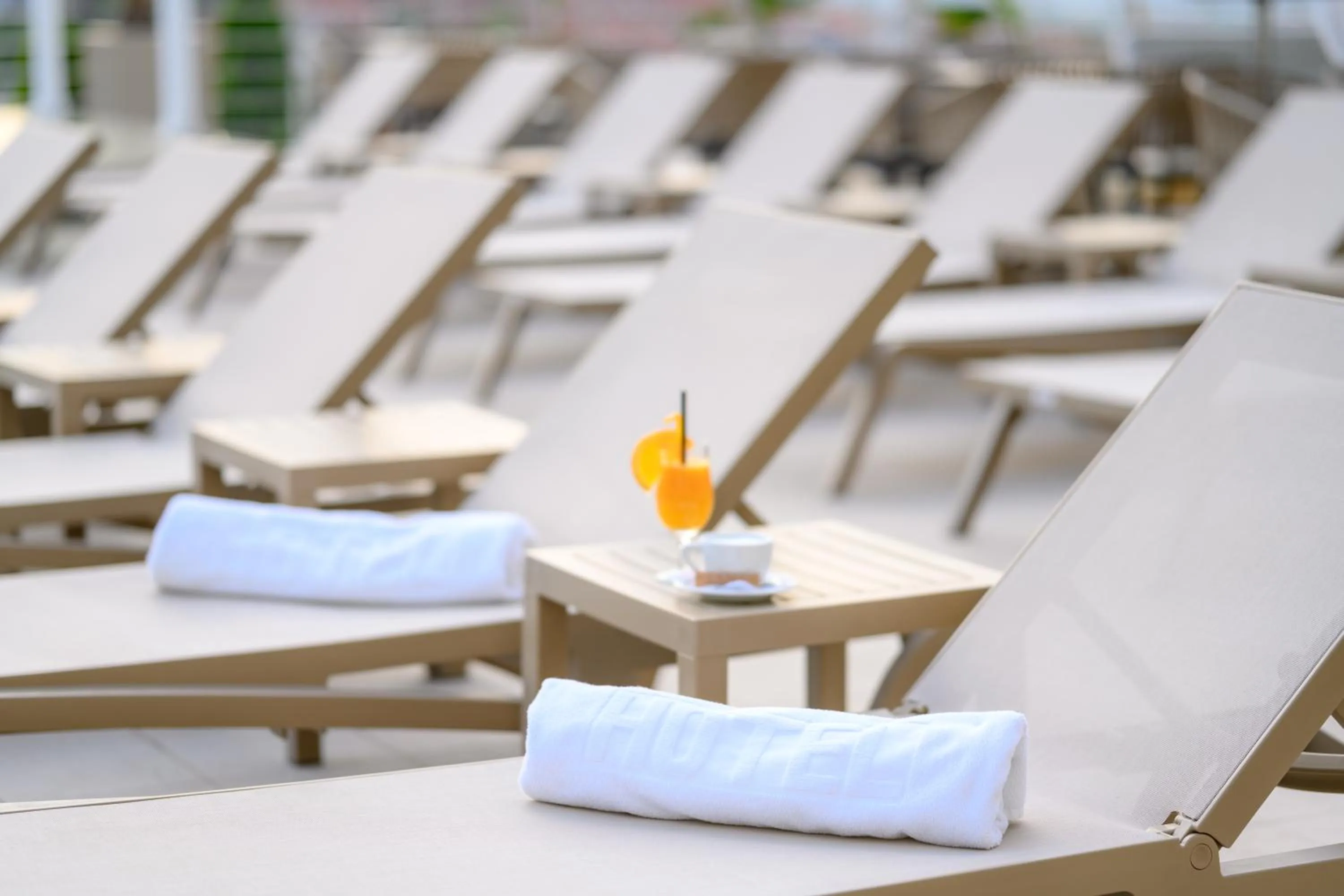 sunbed in Hotel Tami Residence