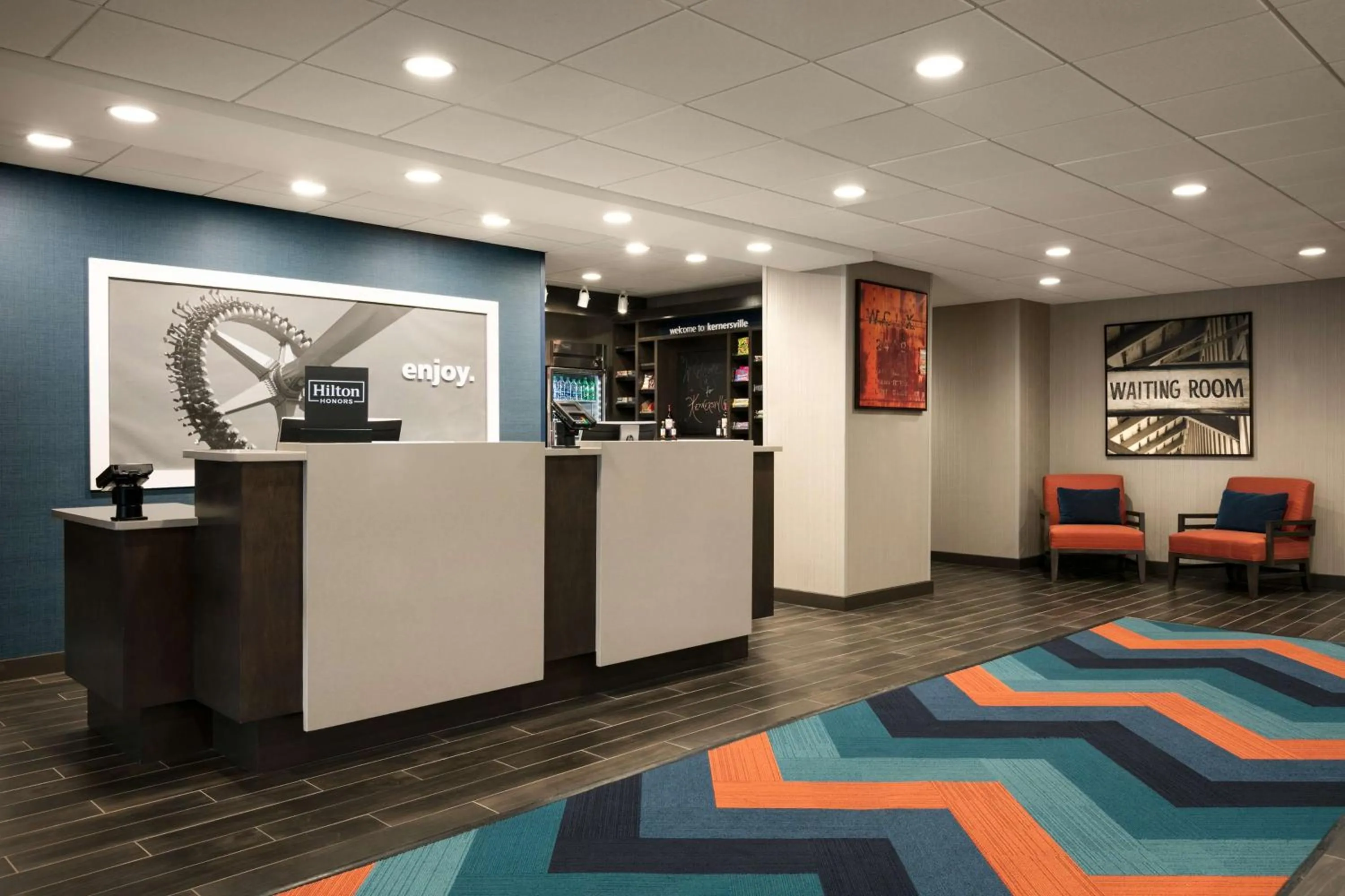 Lobby or reception in Hampton Inn Kernersville