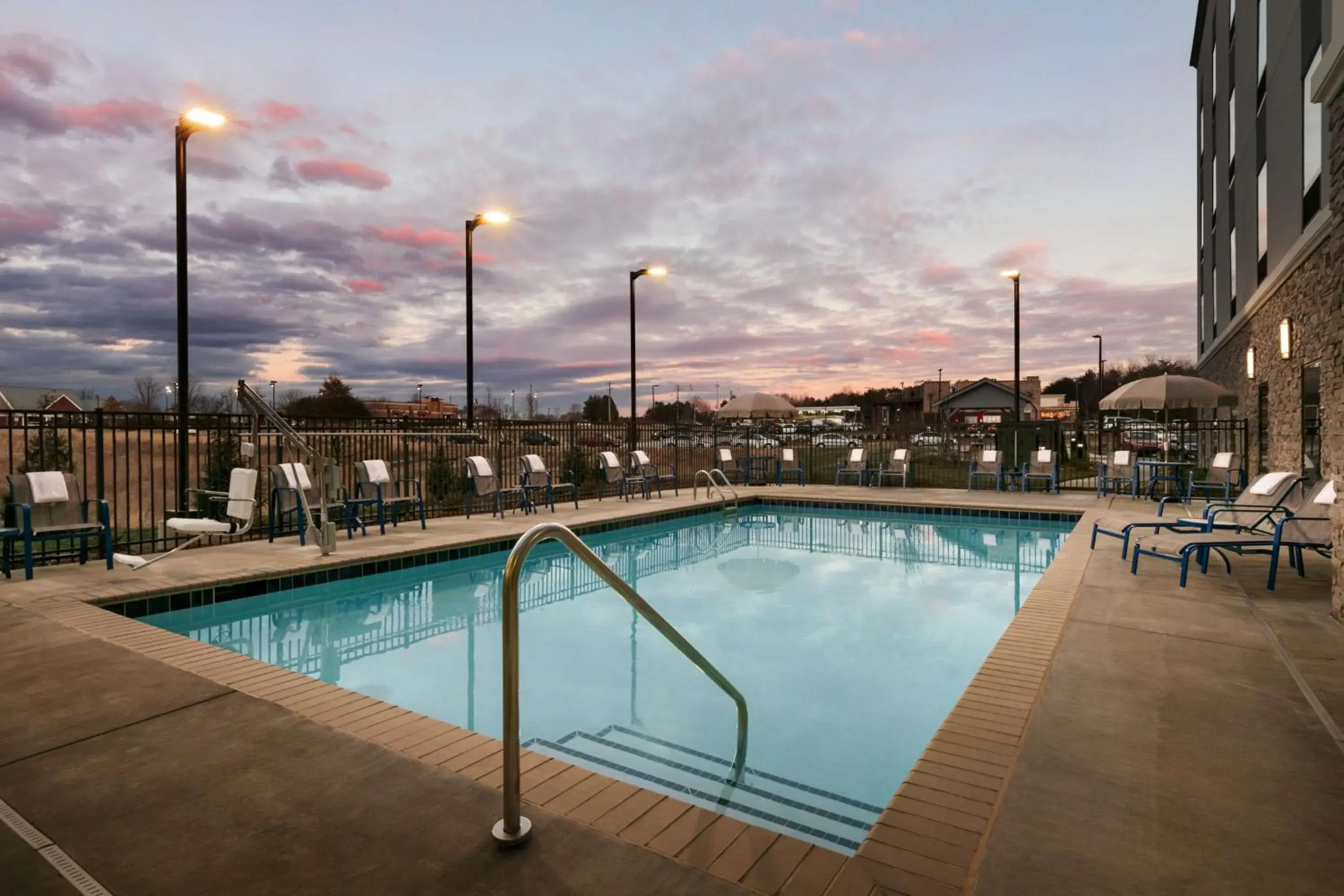 Pool view in Hampton Inn Kernersville Pool view in Hampton Inn Kernersville