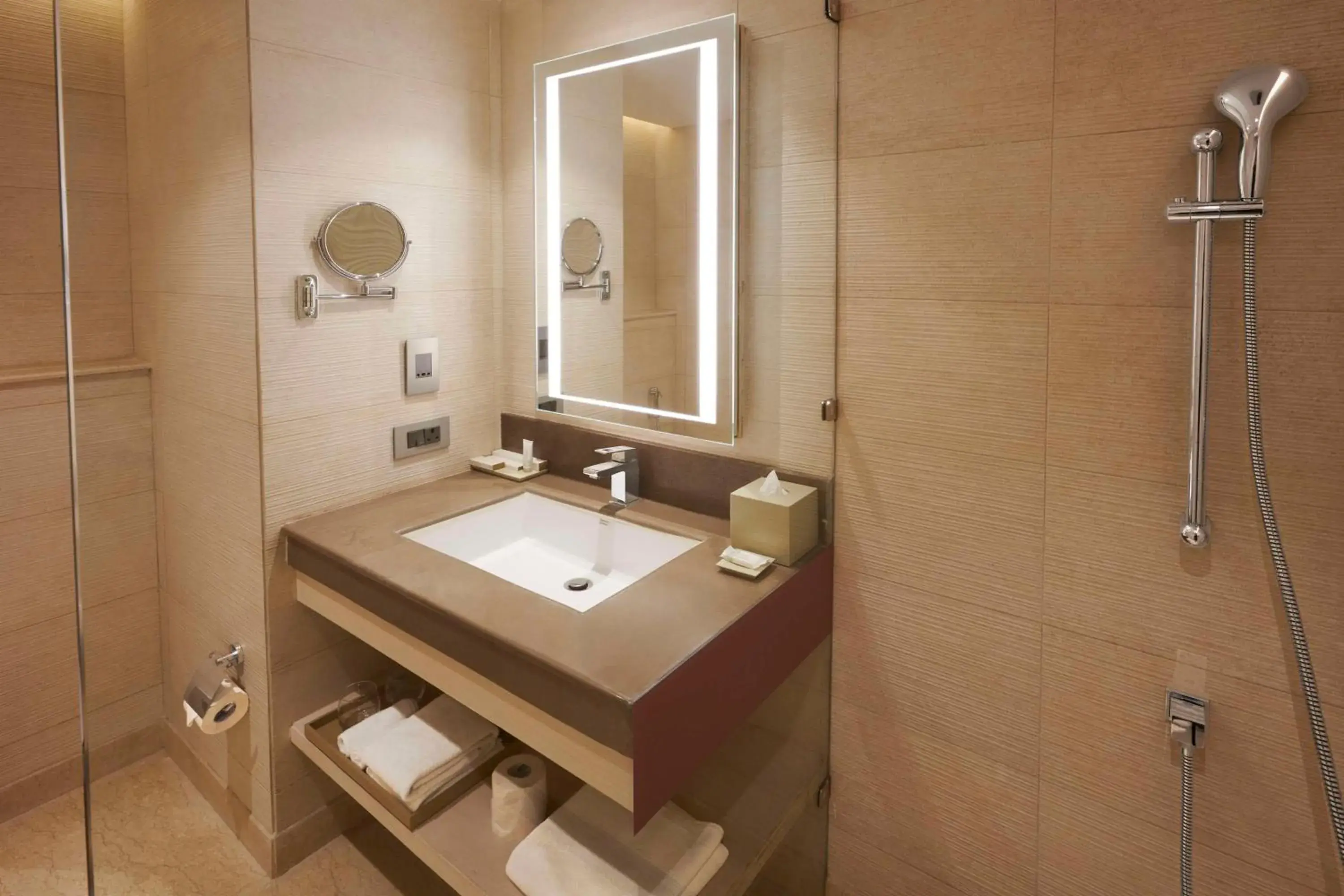 Bathroom in Hilton Garden Inn Lucknow Bathroom in Hilton Garden Inn Lucknow
