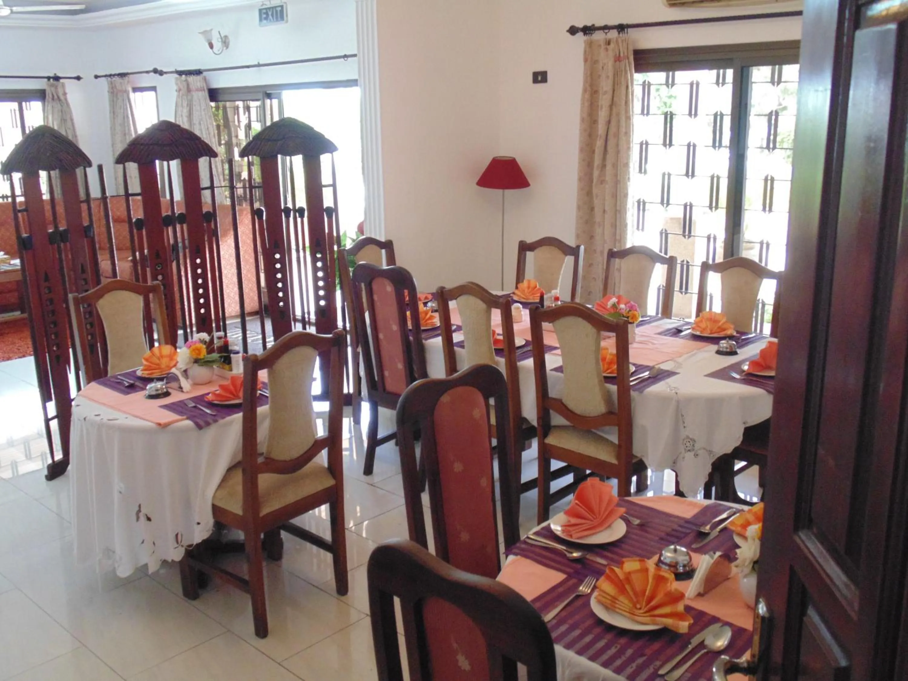 Dining area in Lavender Lodge Hotel
