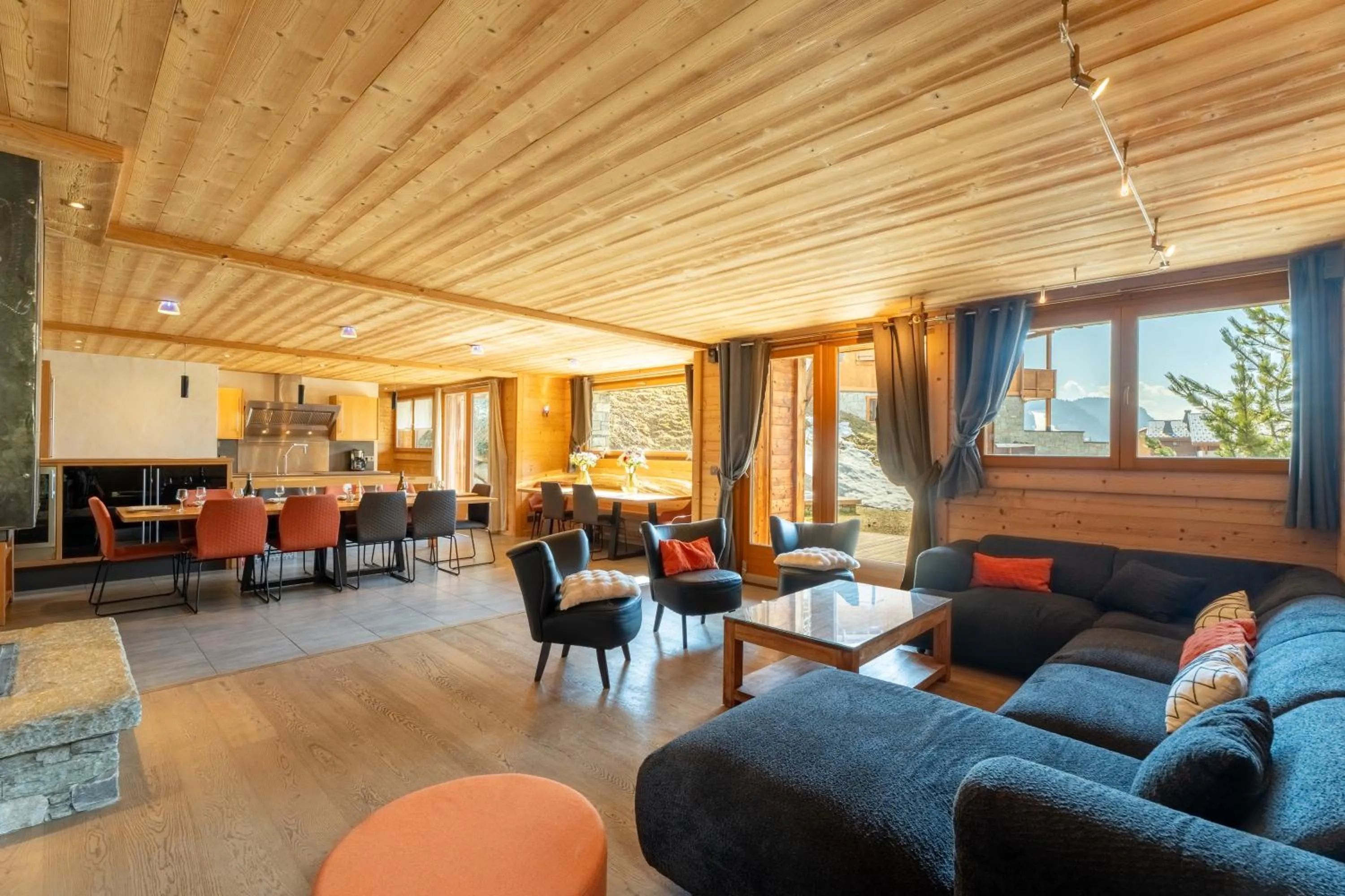 Chalet Virolet Jacuzzi Hammam Cheminée 15 personnes max
