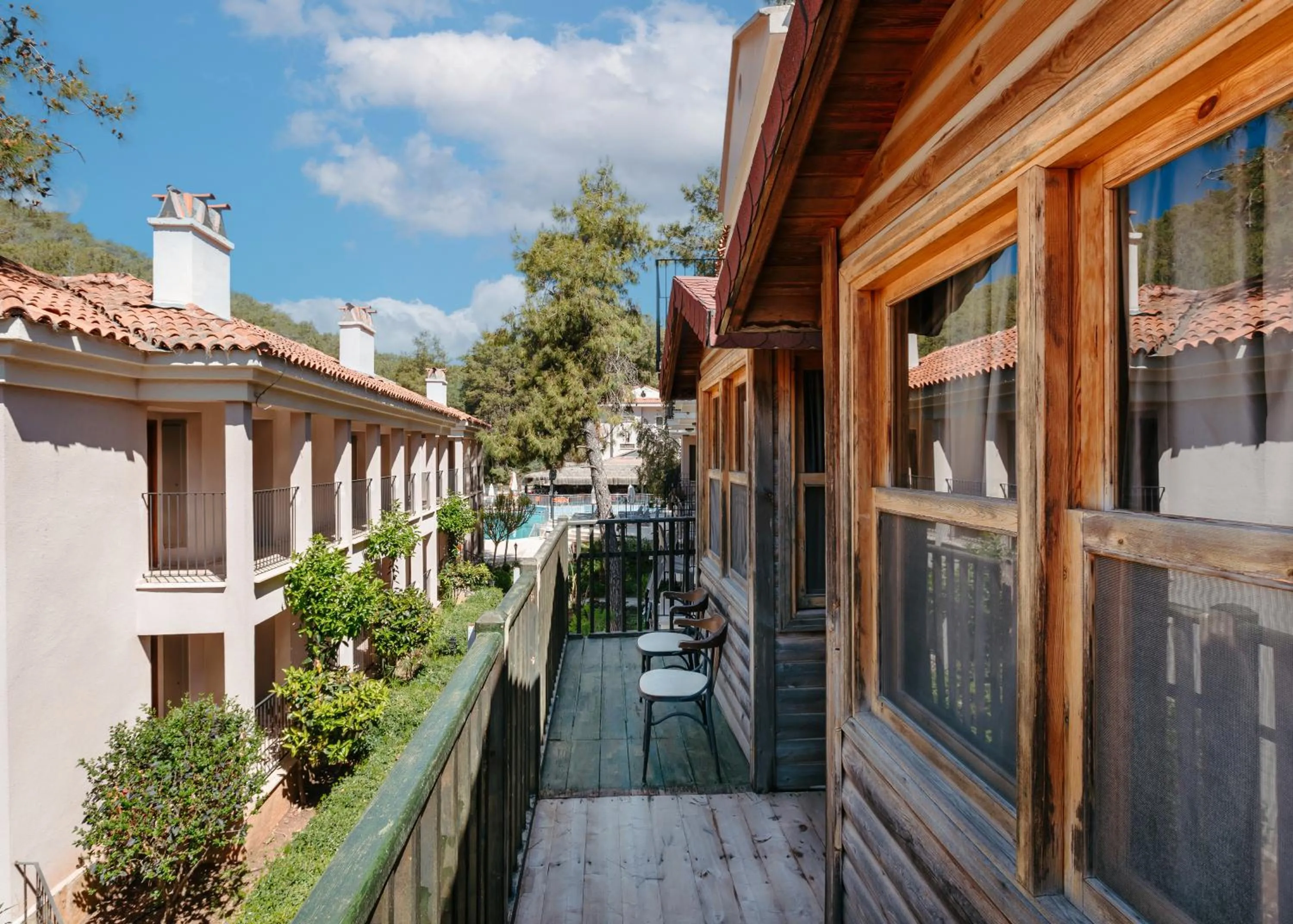 Balcony/Terrace in Pine Valley Hotel Oludeniz