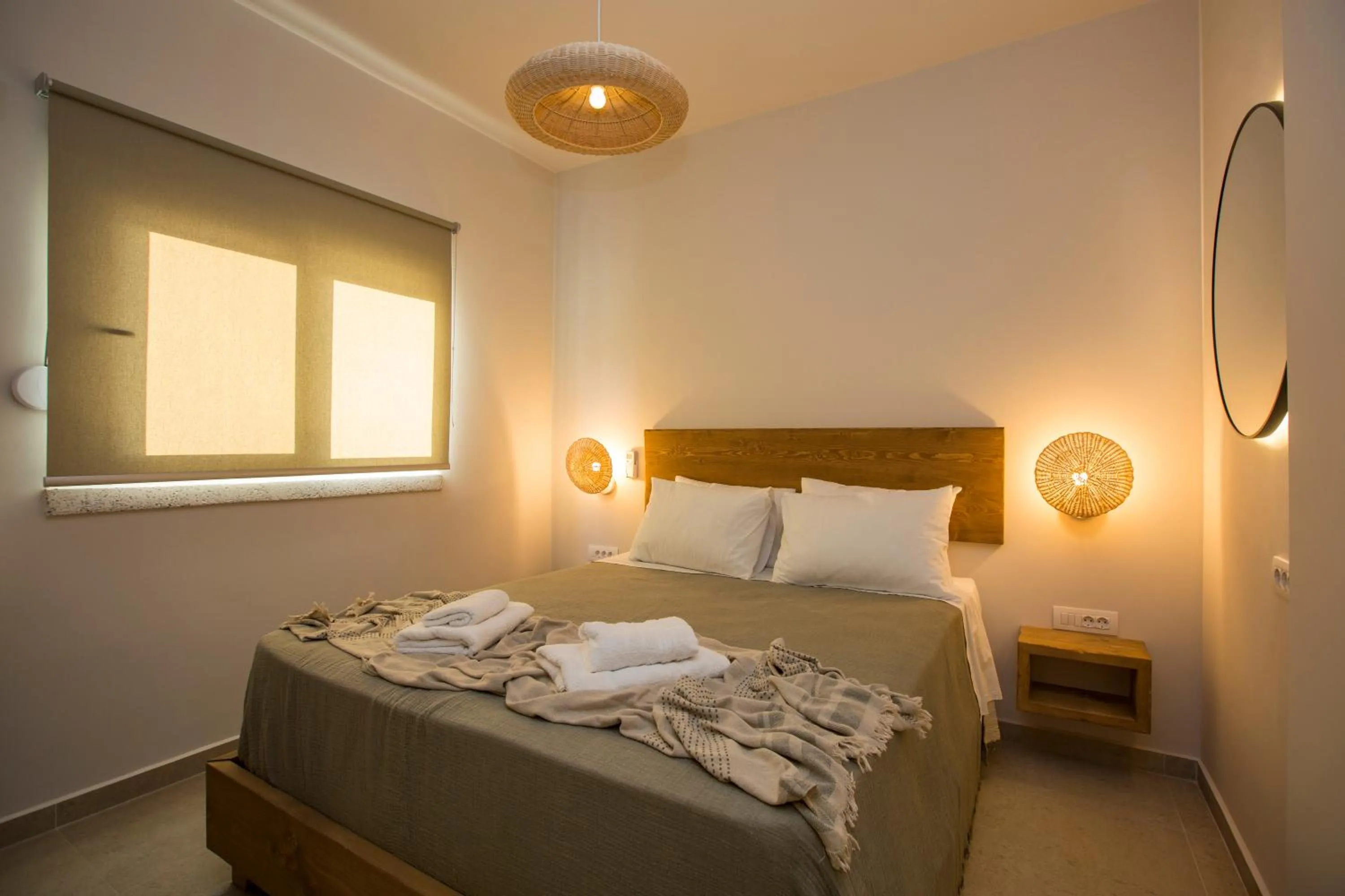 Bed in Muses of art Villas