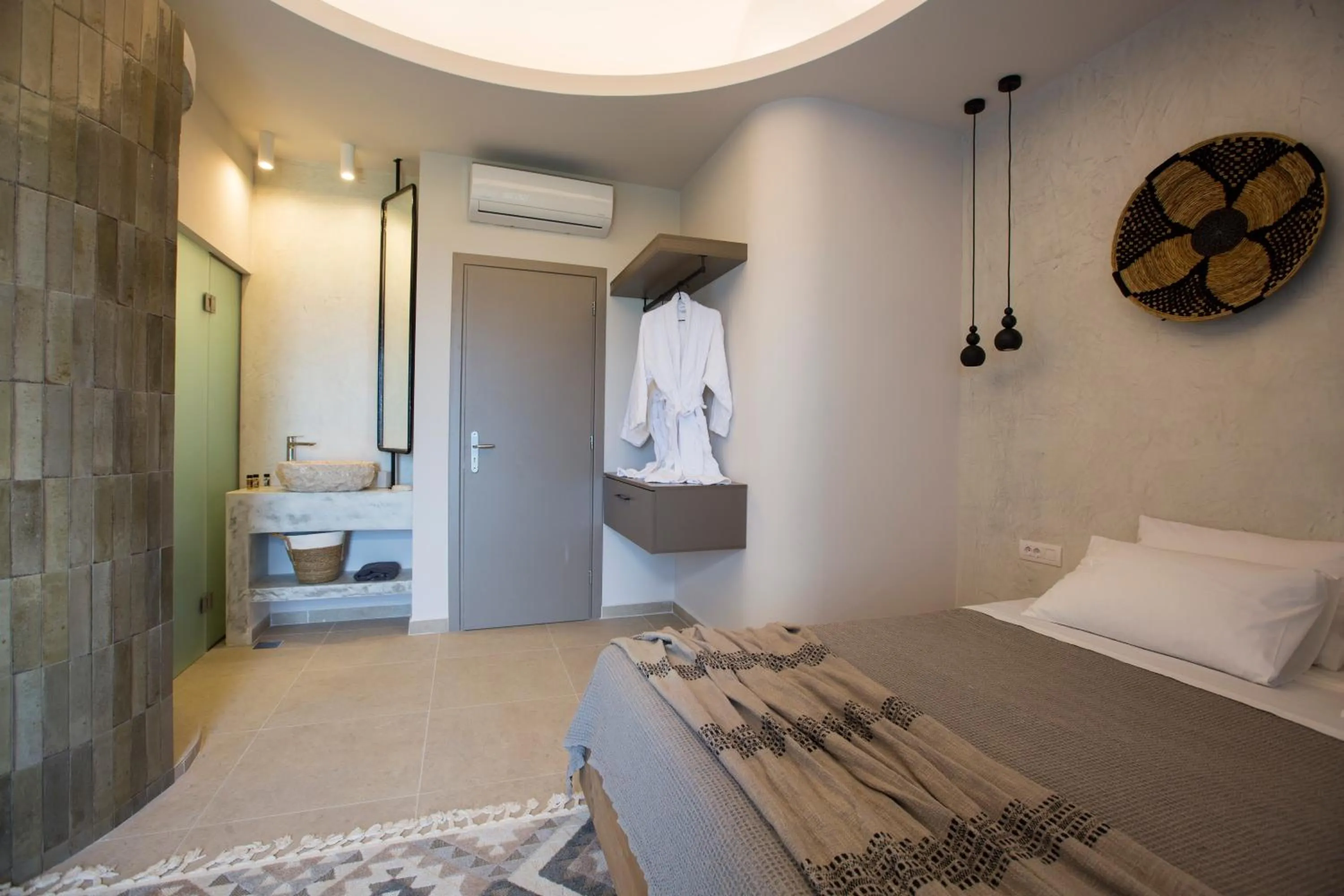 Bed in Muses of art Villas