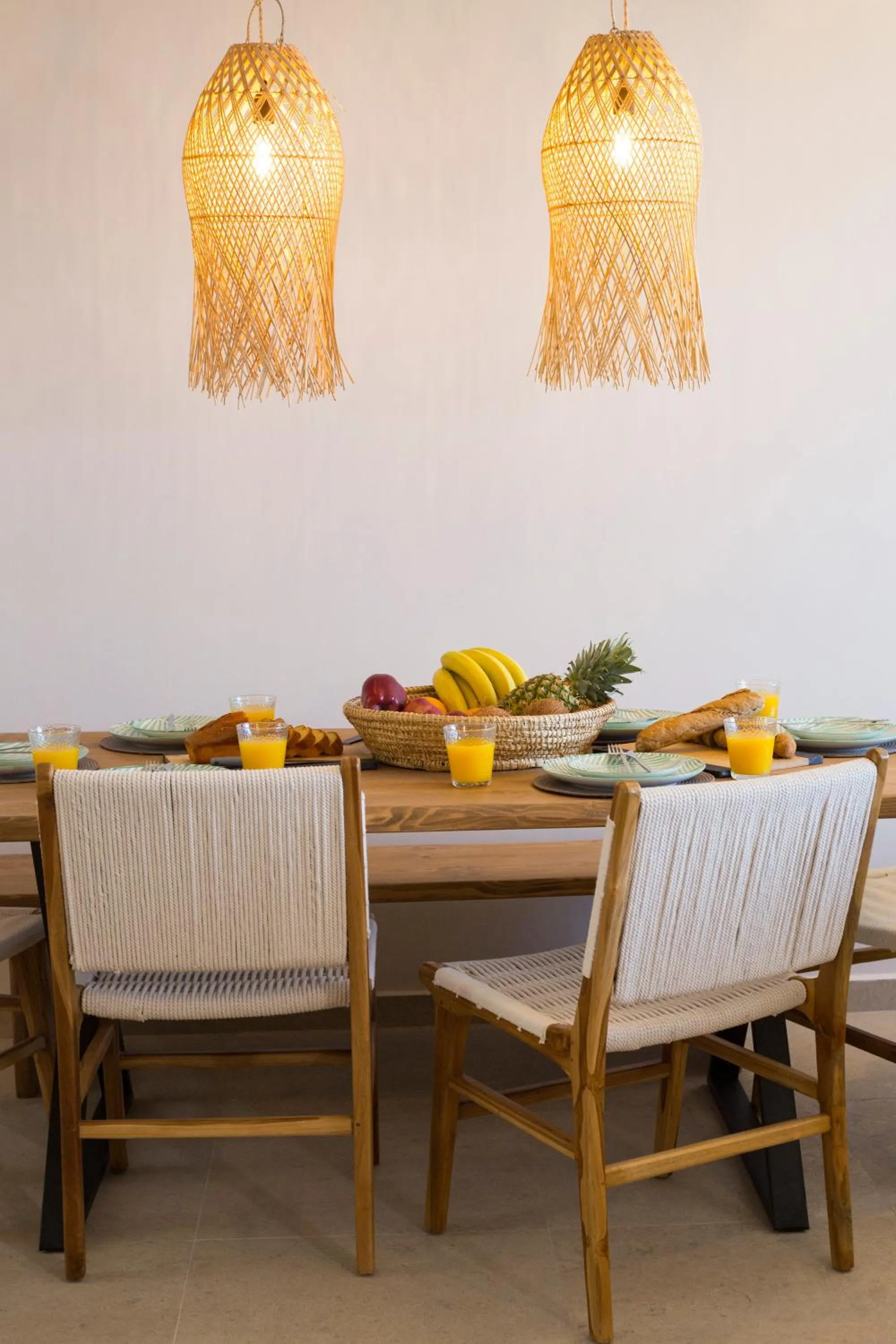 Food and drinks in Muses of art Villas