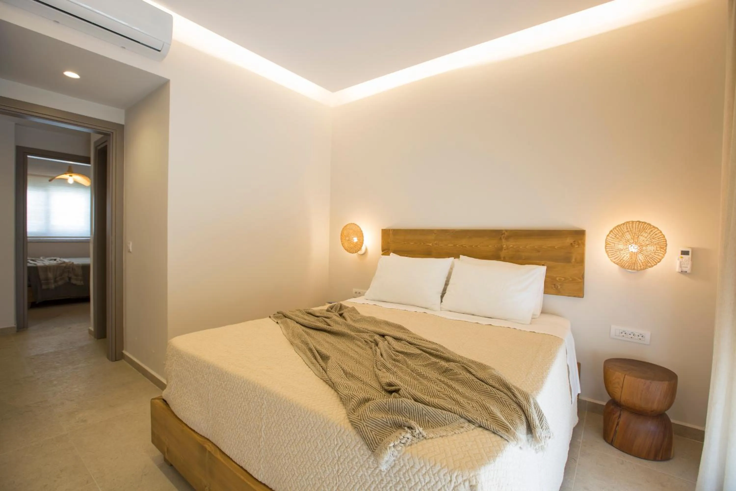 Bed in Muses of art Villas