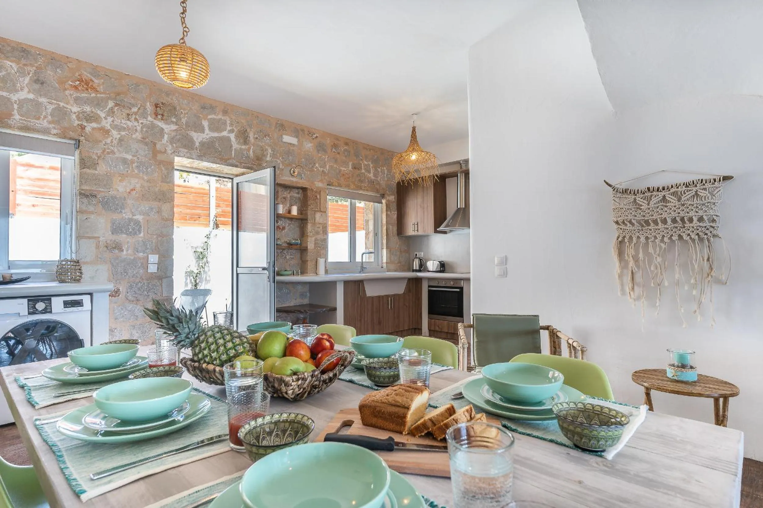 Kitchen or kitchenette in Muses of art Villas