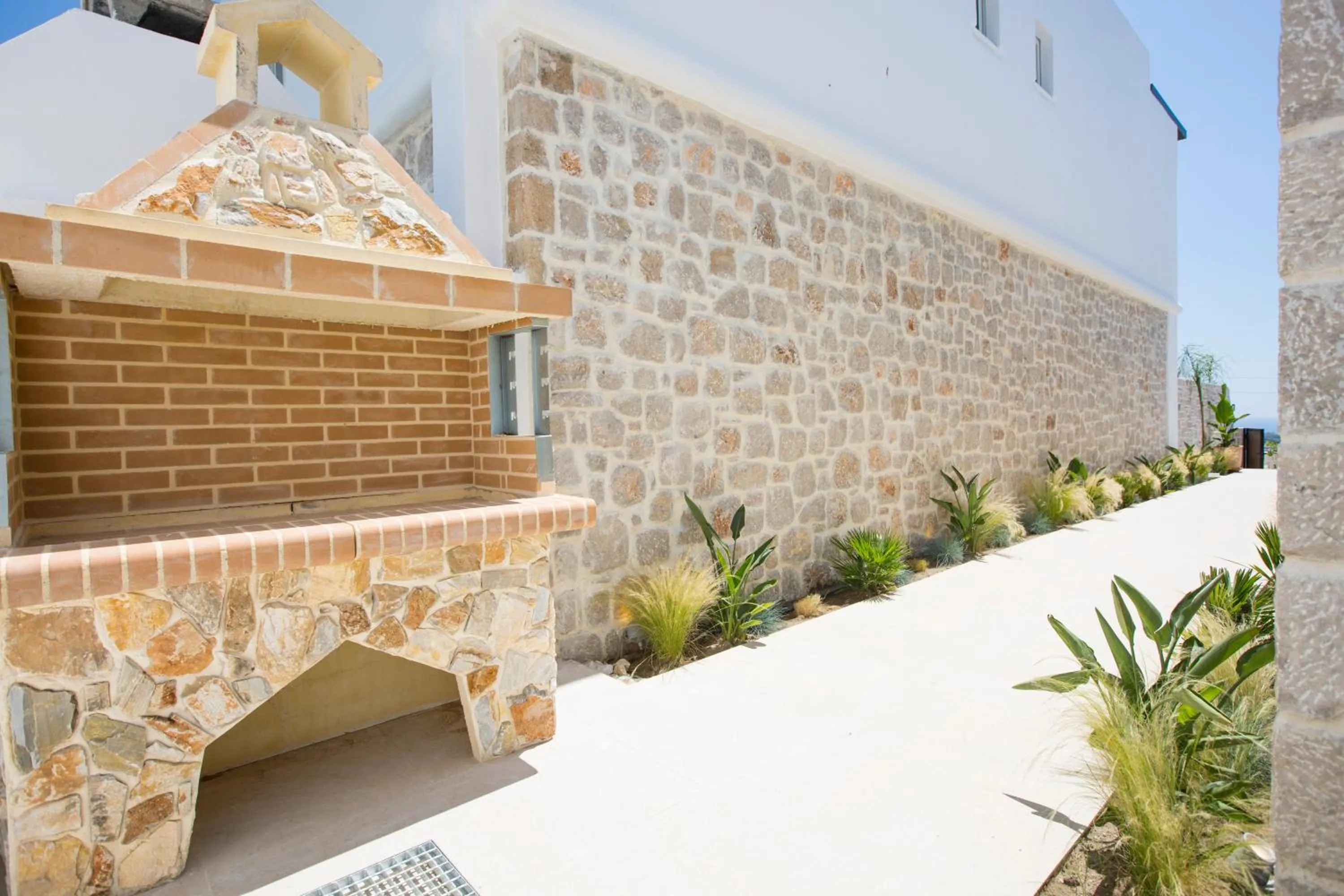 BBQ facilities in Muses of art Villas