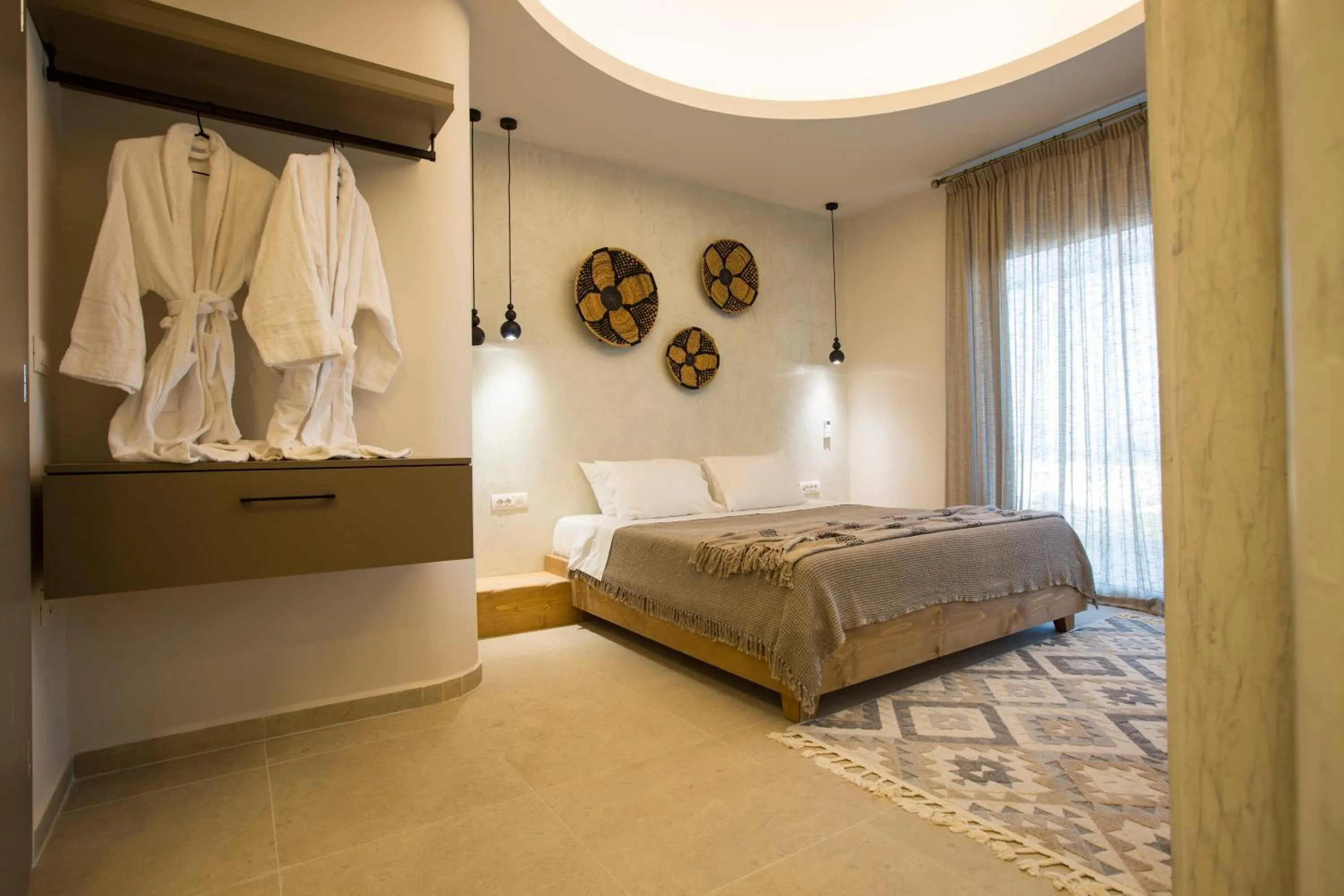 Bed in Muses of art Villas