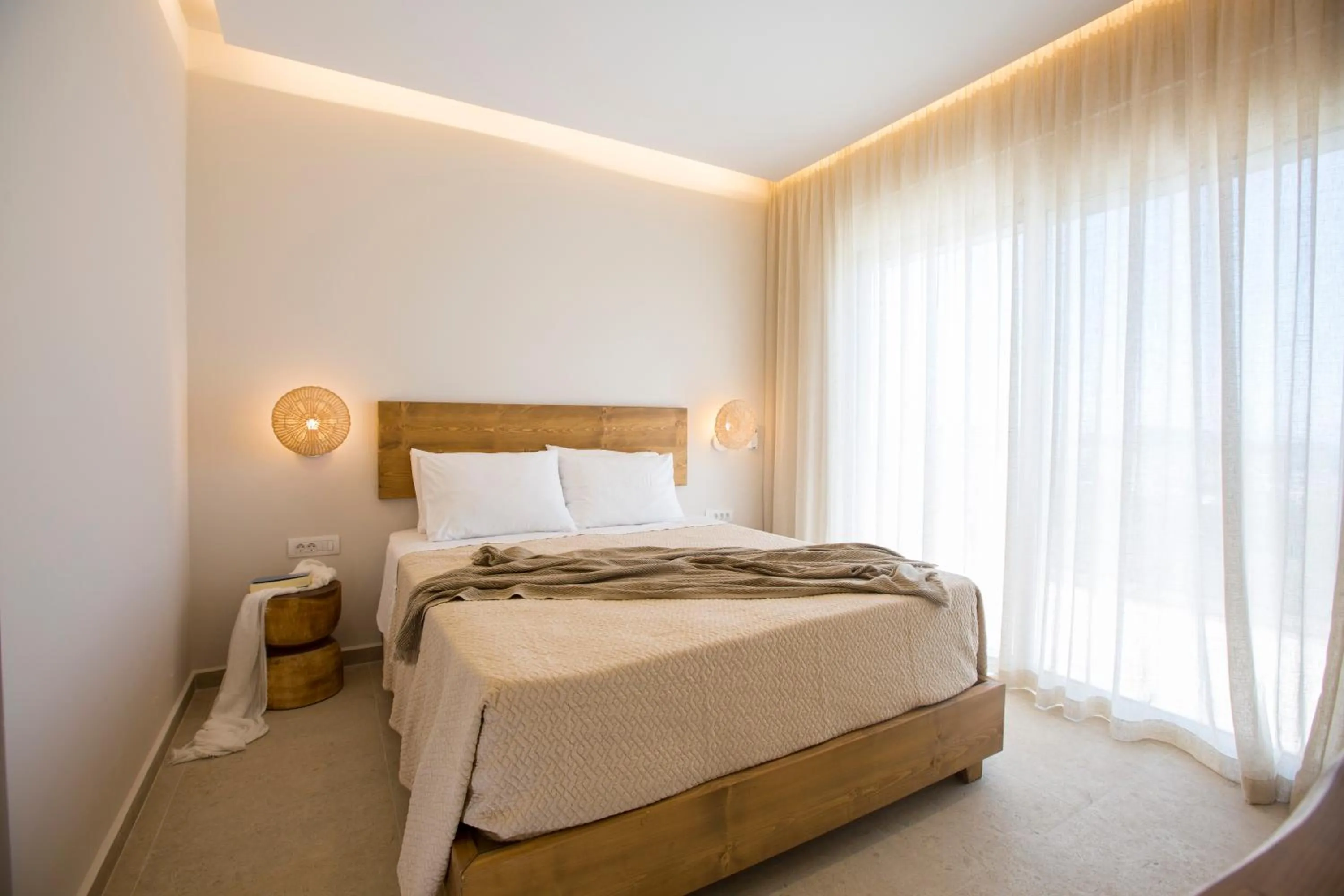 Bed in Muses of art Villas