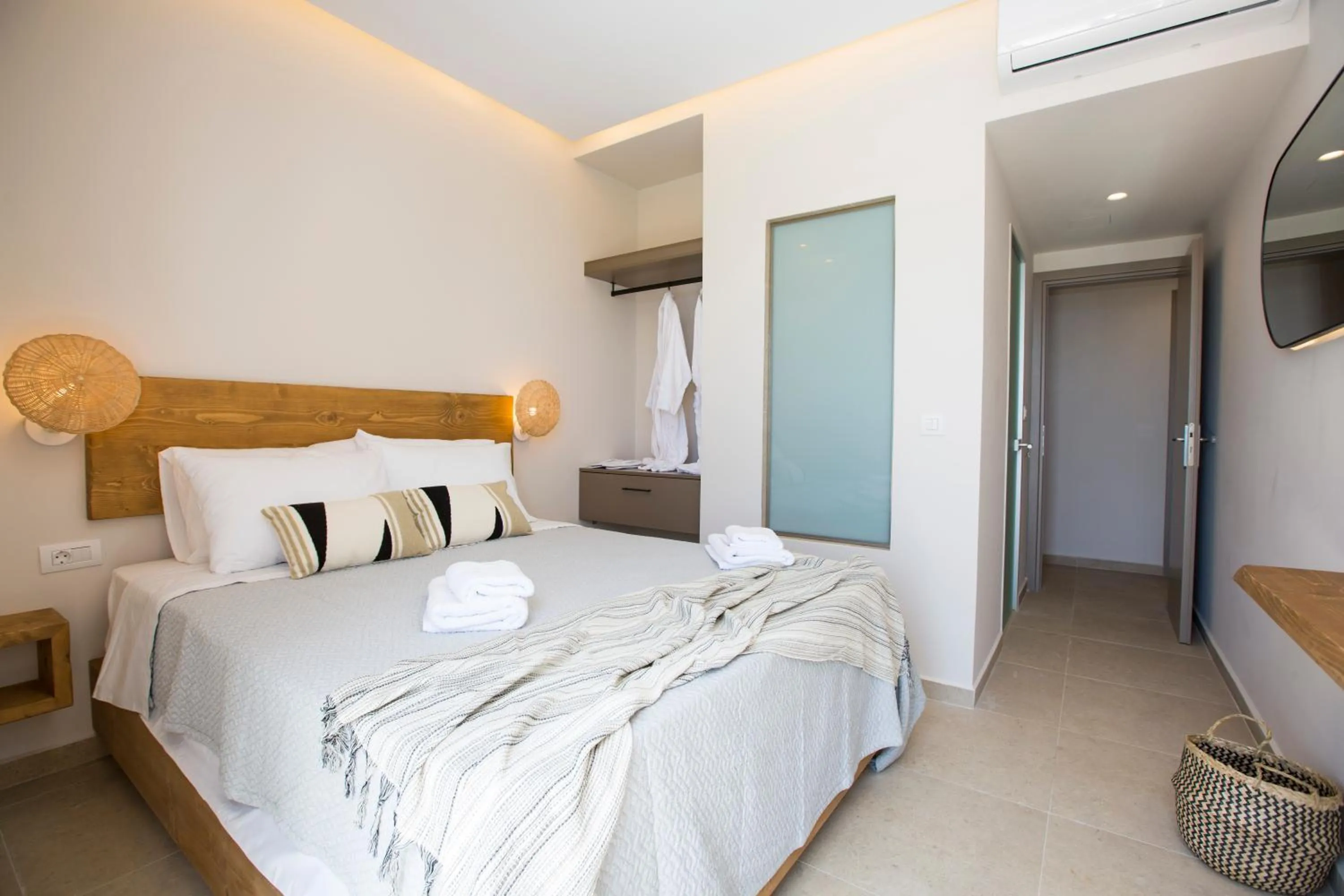 Bed in Muses of art Villas