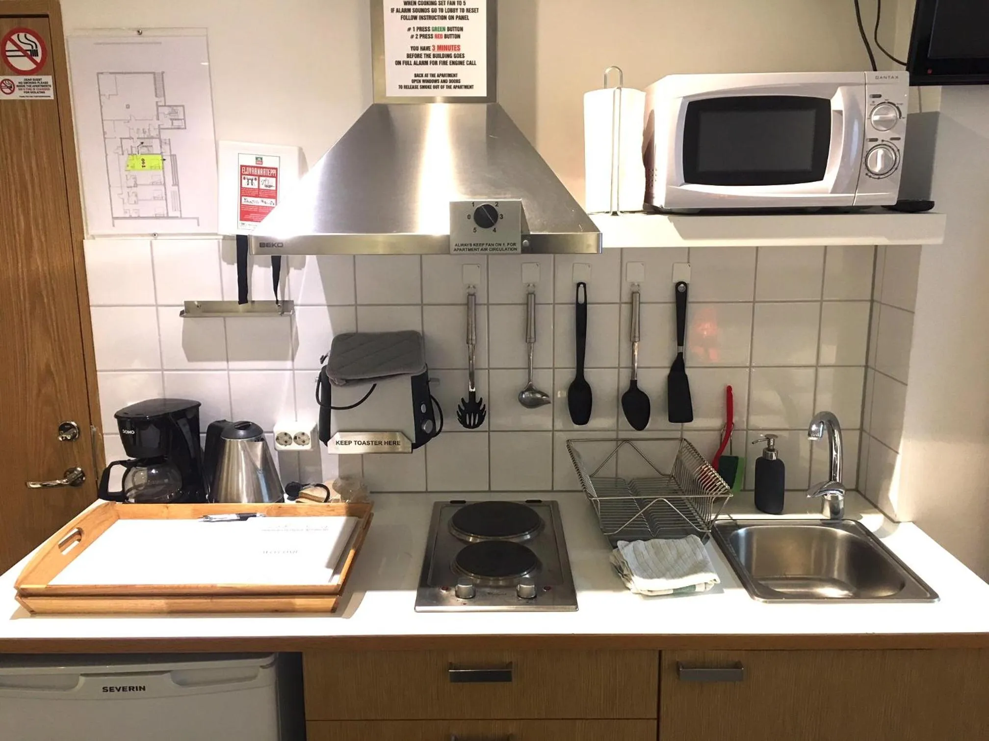 Coffee/tea facilities in Downtown Reykjavík Apartments