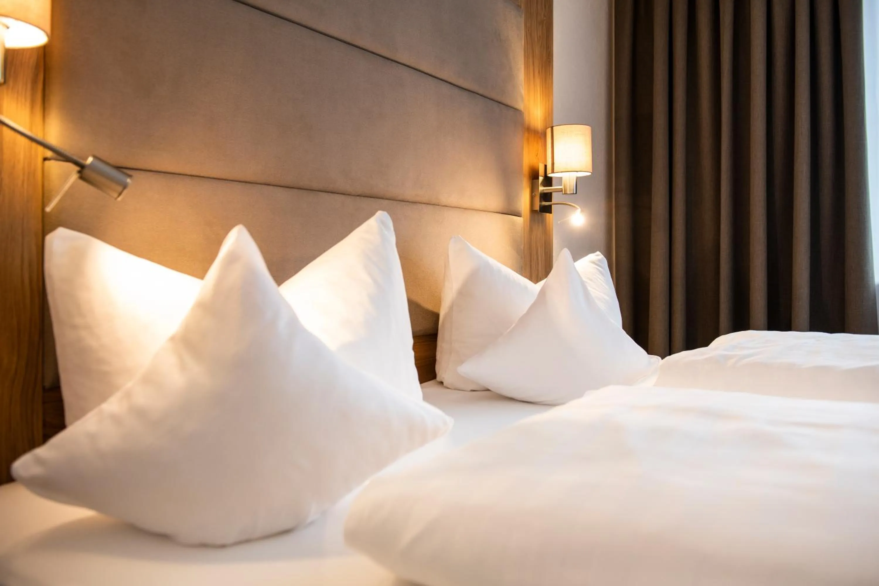 Bed in Hotel Elisabeth