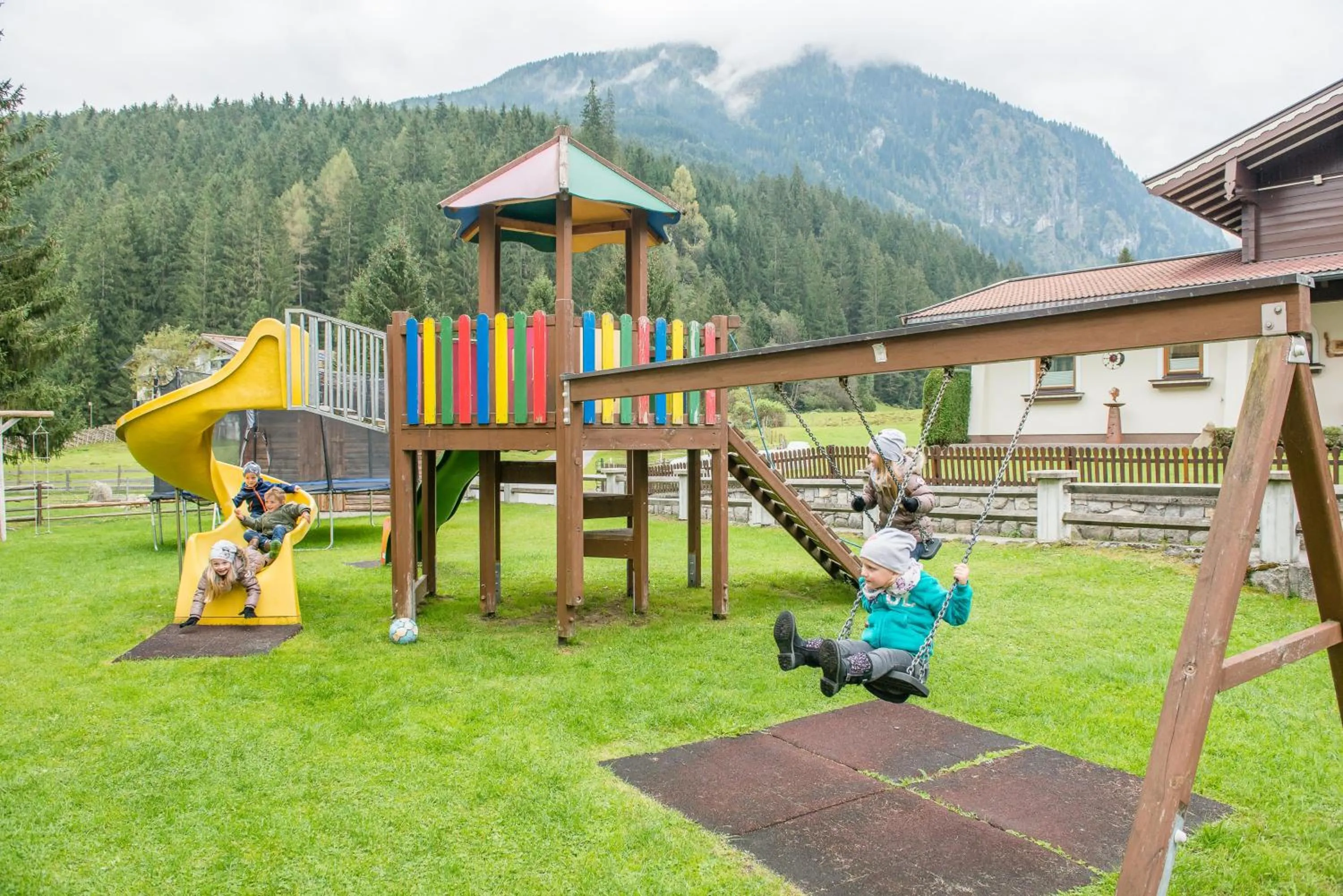Children play ground in Hotel Grundlhof