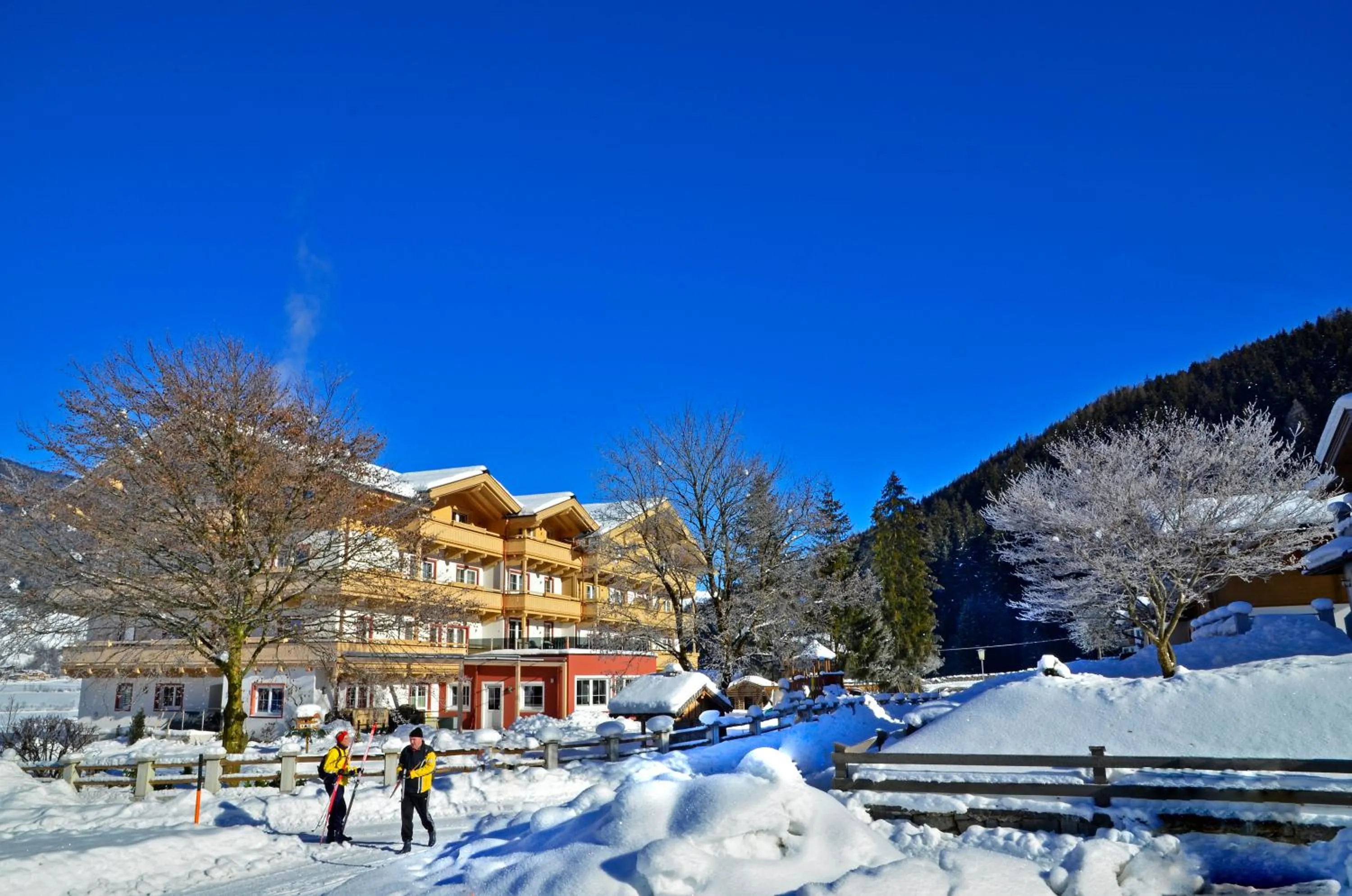 Property building in Hotel Grundlhof