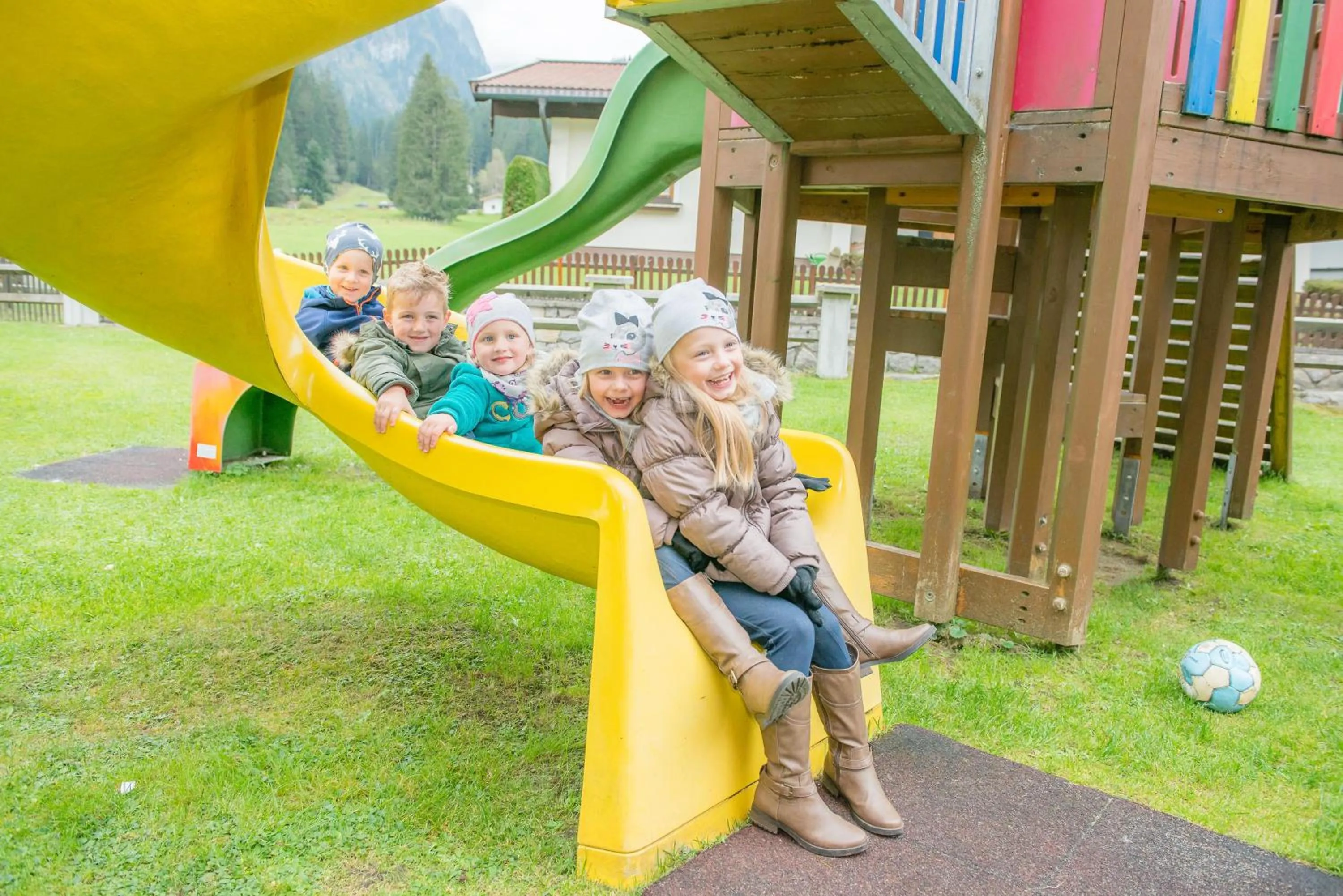 Children play ground in Hotel Grundlhof