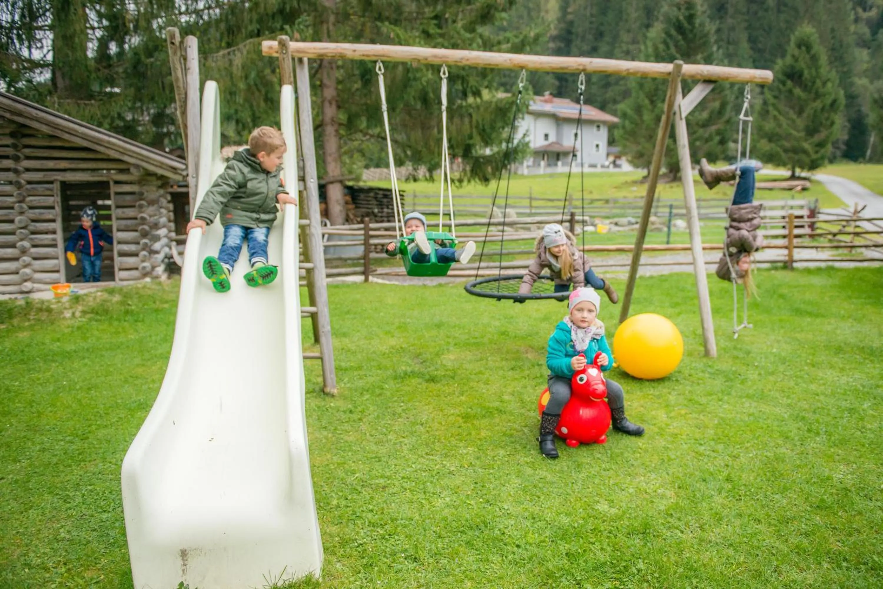 Children play ground in Hotel Grundlhof