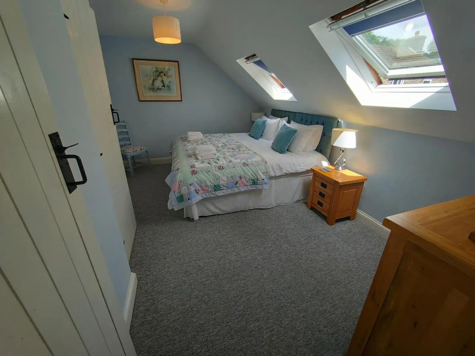 Bedroom, Bed in Pant Glas Barn Bedroom, Bed in Pant Glas Barn