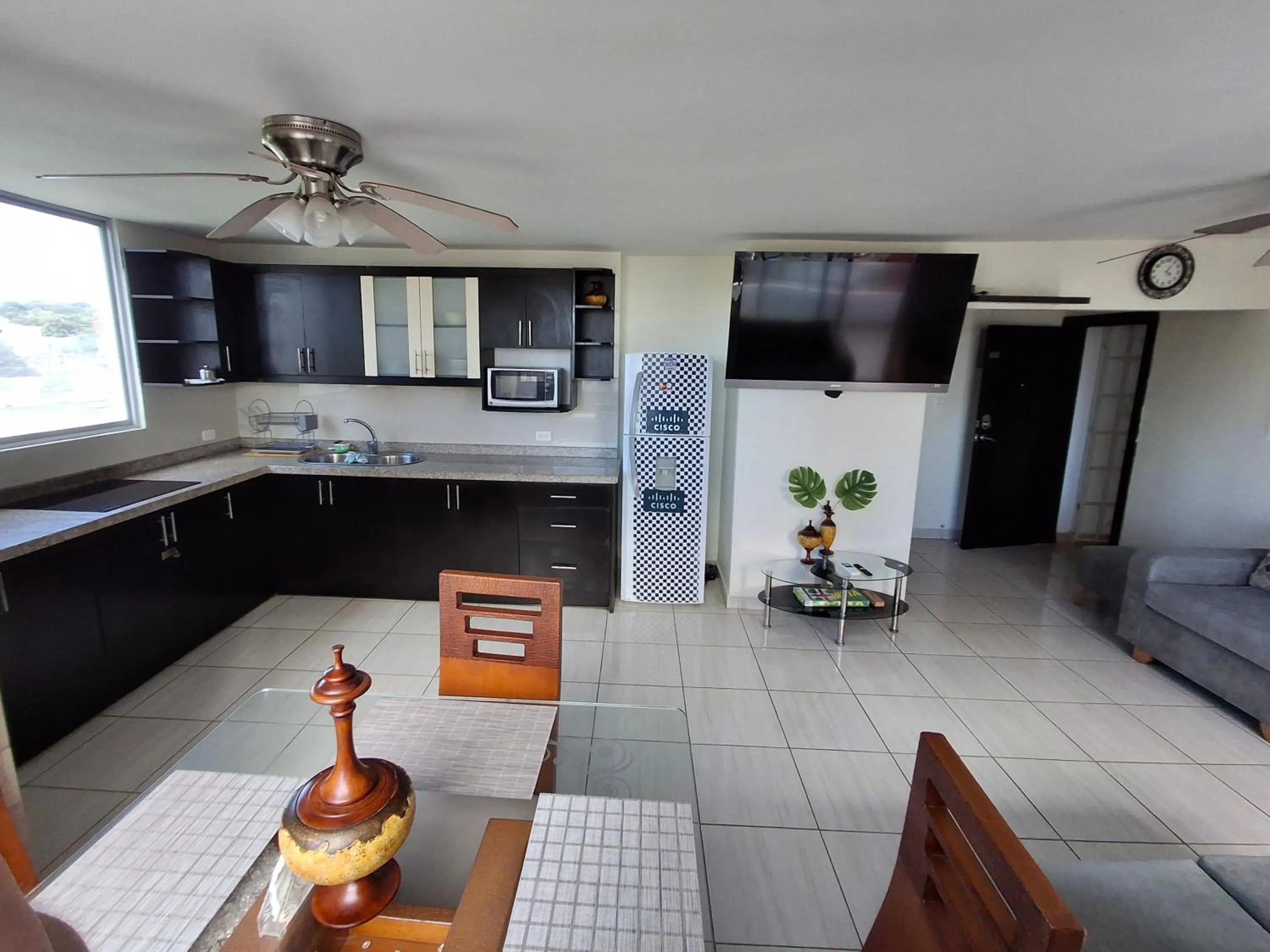 Living room in Departamento amoblado Tonsupa