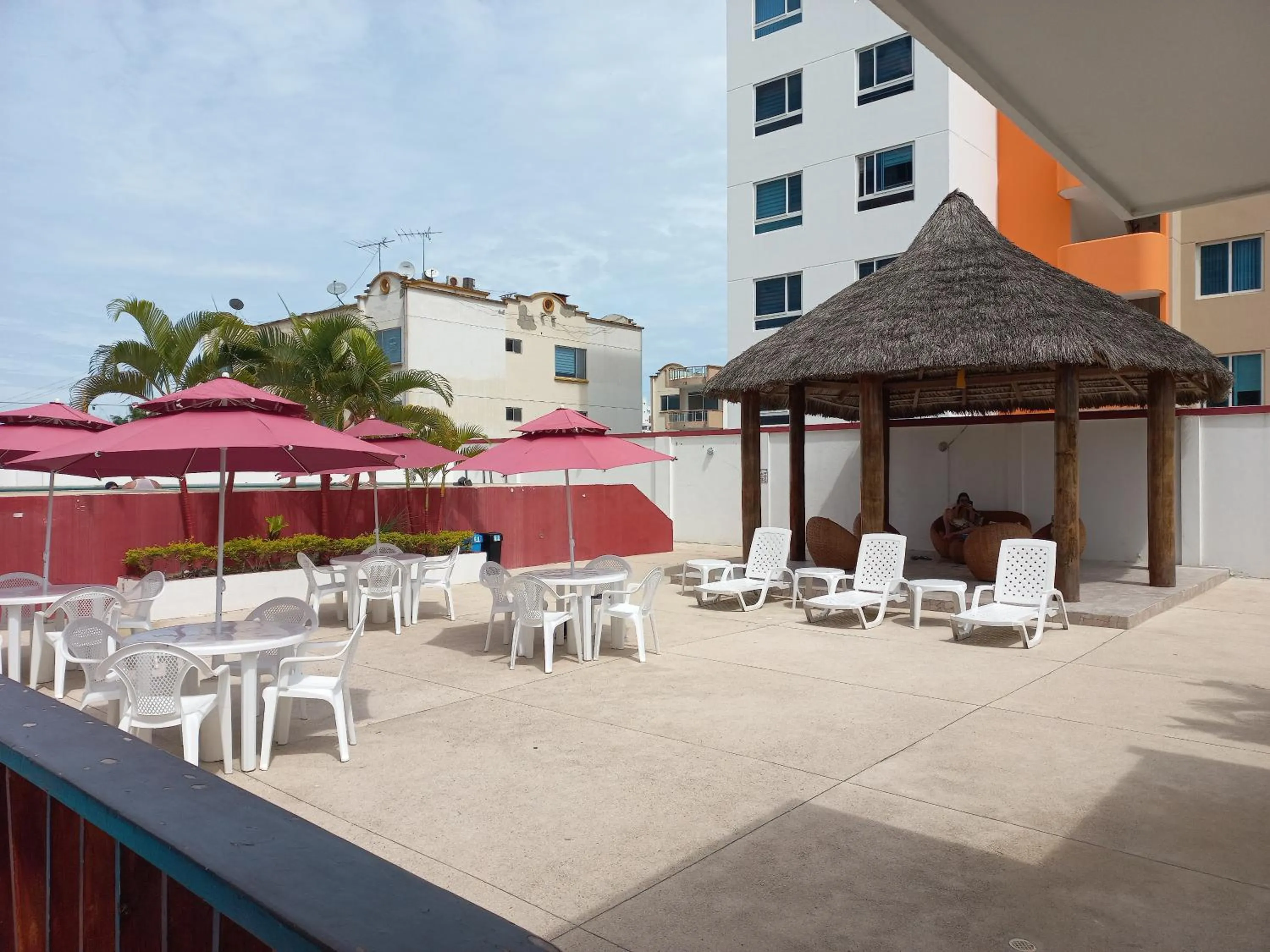 Patio in Departamento amoblado Tonsupa