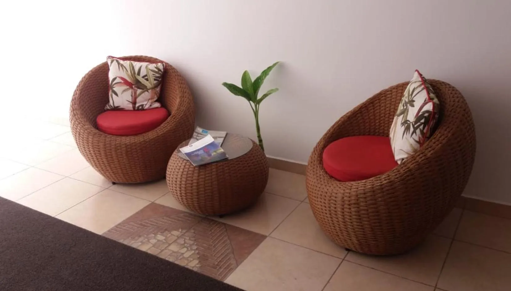 Lobby or reception in Departamento amoblado Tonsupa