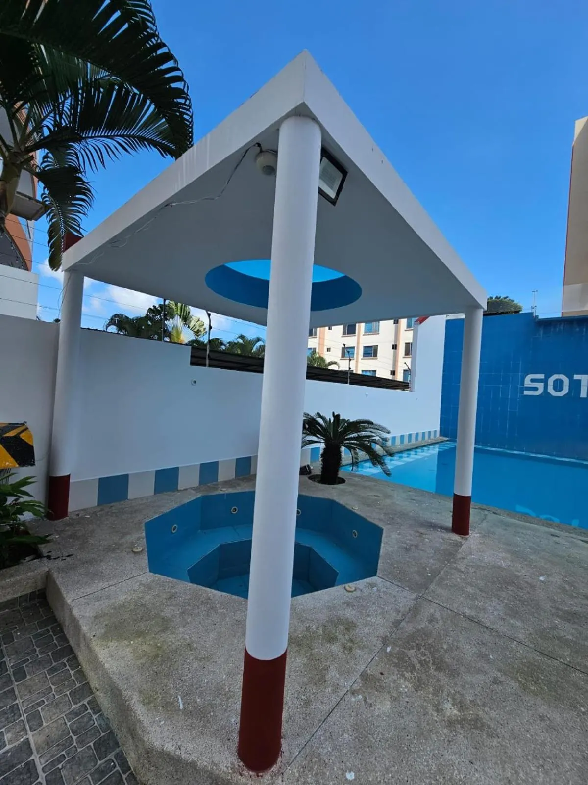 Hot Tub in Departamento amoblado Tonsupa