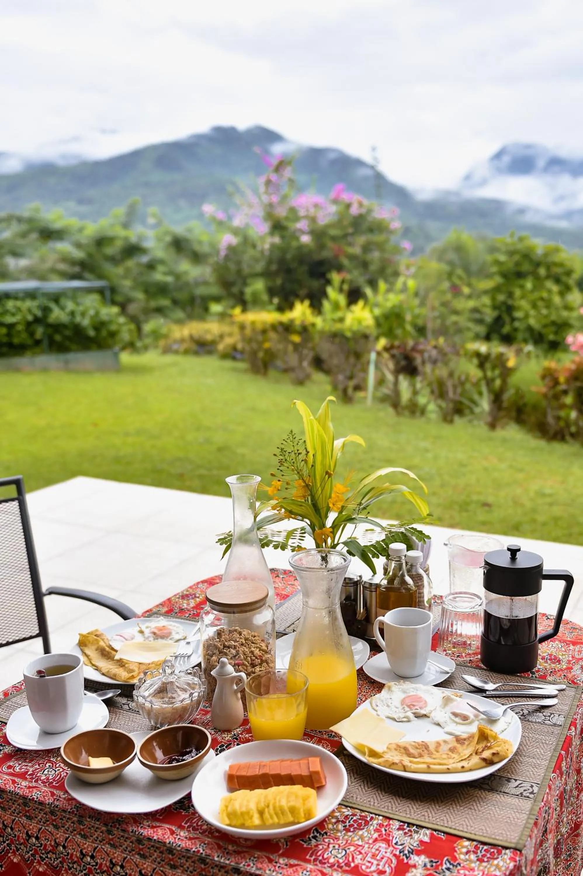 Continental breakfast in Hotel Anachoreo
