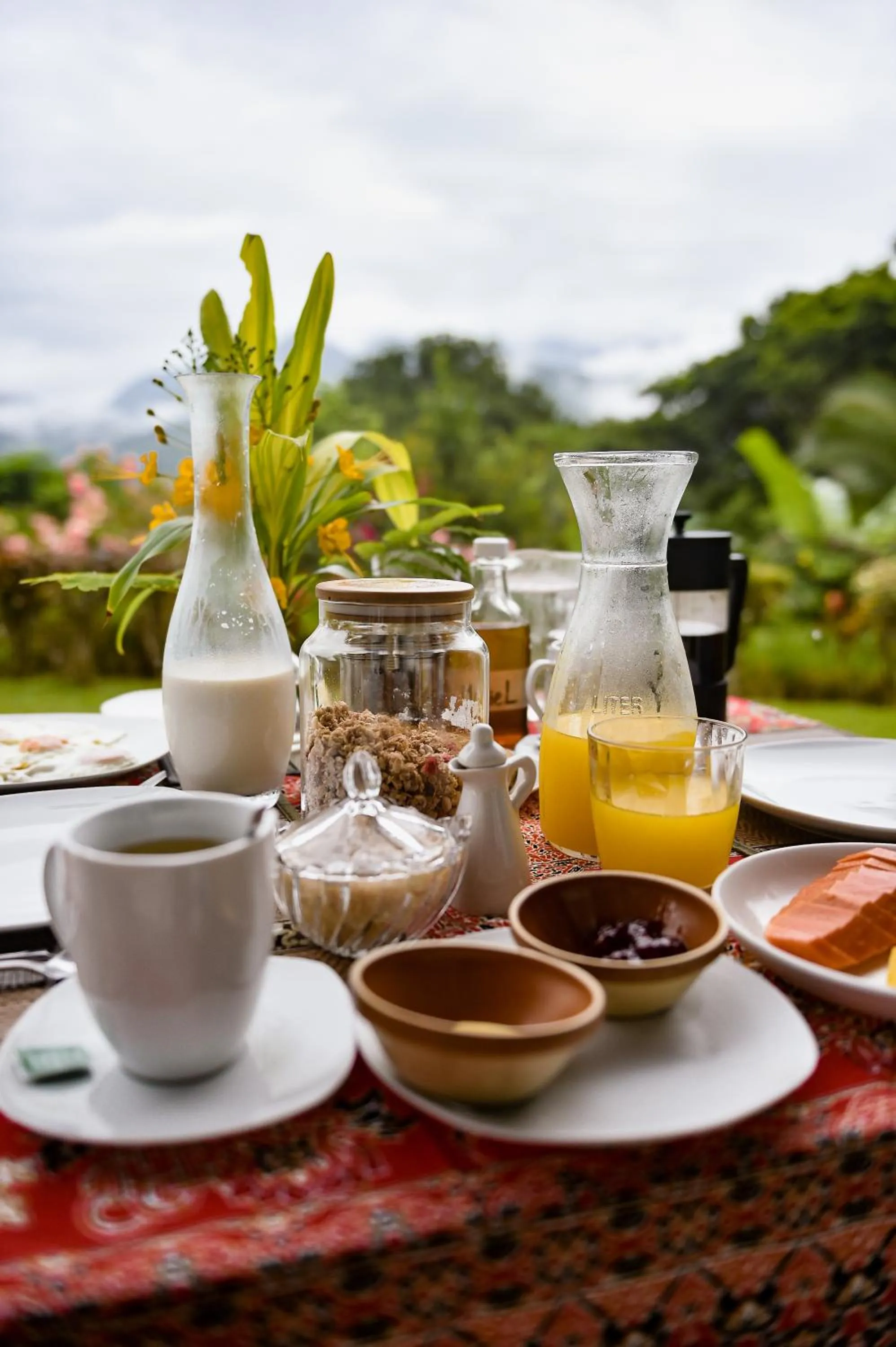 Continental breakfast in Hotel Anachoreo