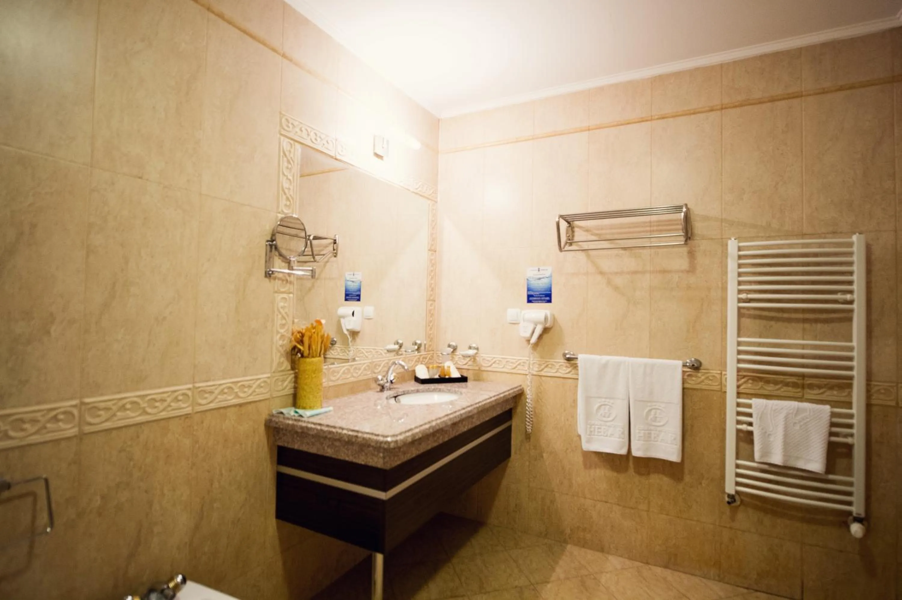 Bathroom in Grand Hotel Hebar