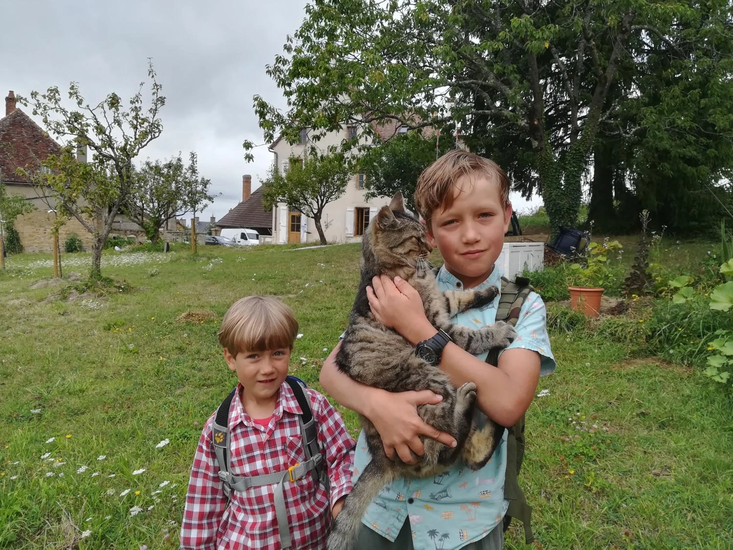 Family in Chez Casimir