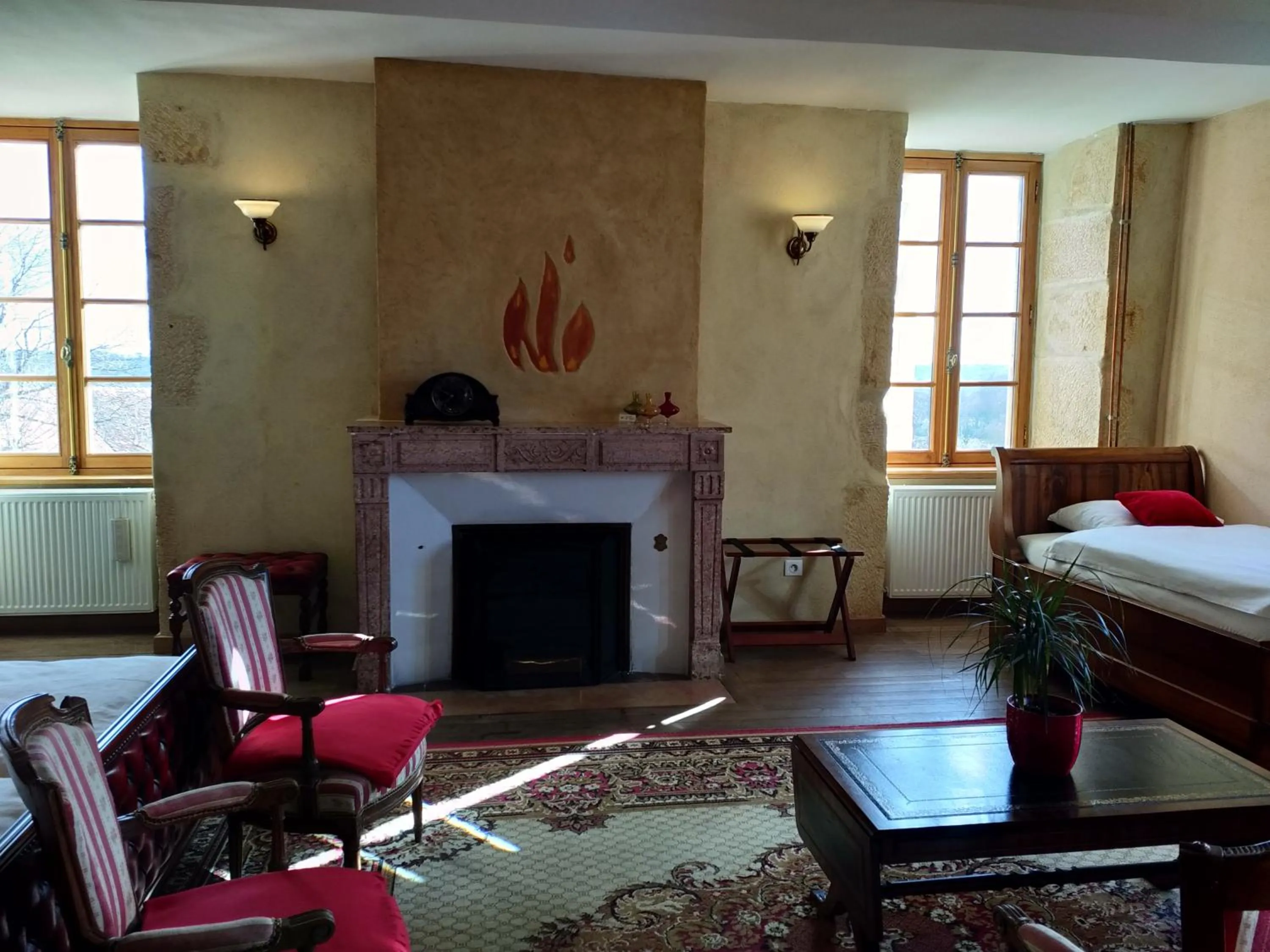 City view, Bed in Chez Casimir