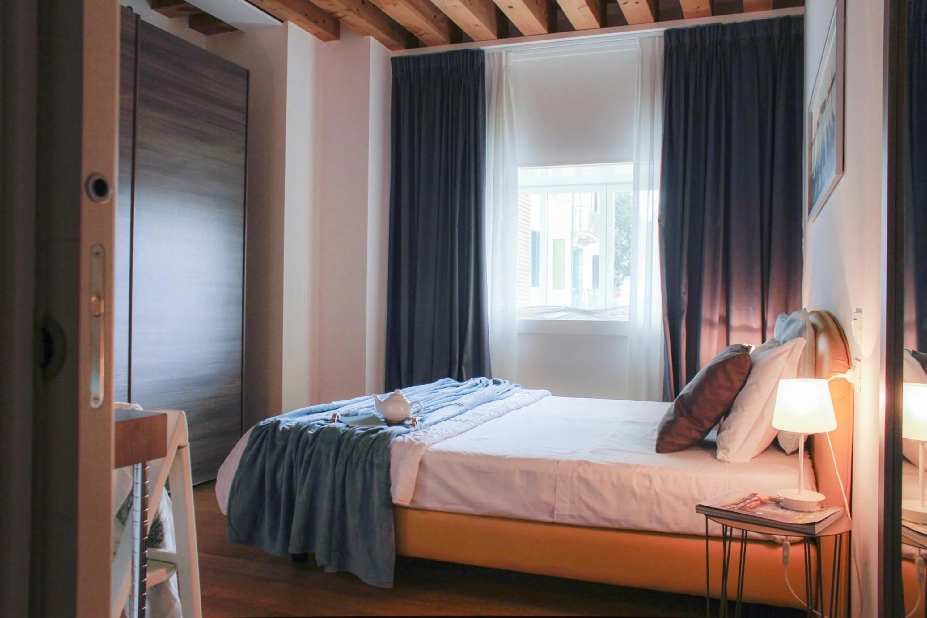 Bedroom, Bed in Centrale Mazzoni 15