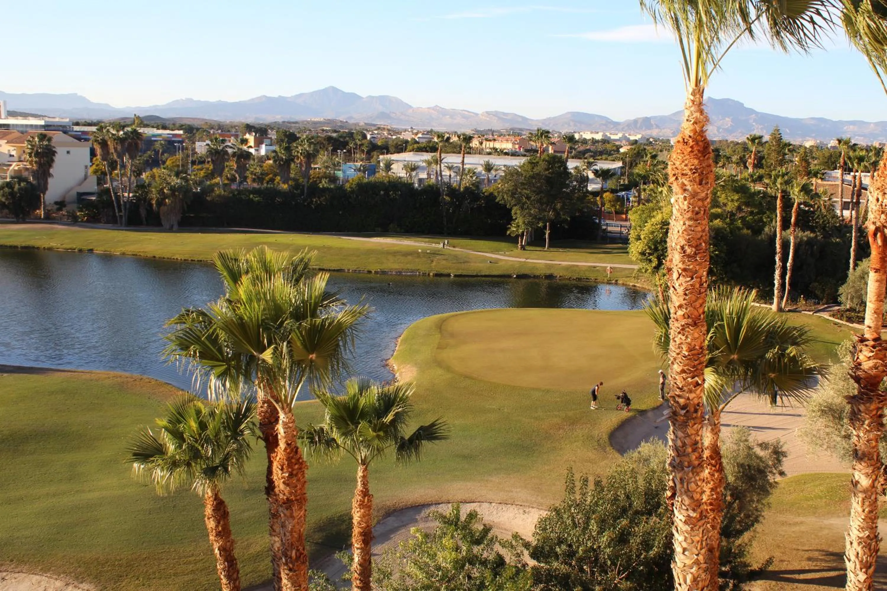 Golfcourse in Hotel Alicante Golf