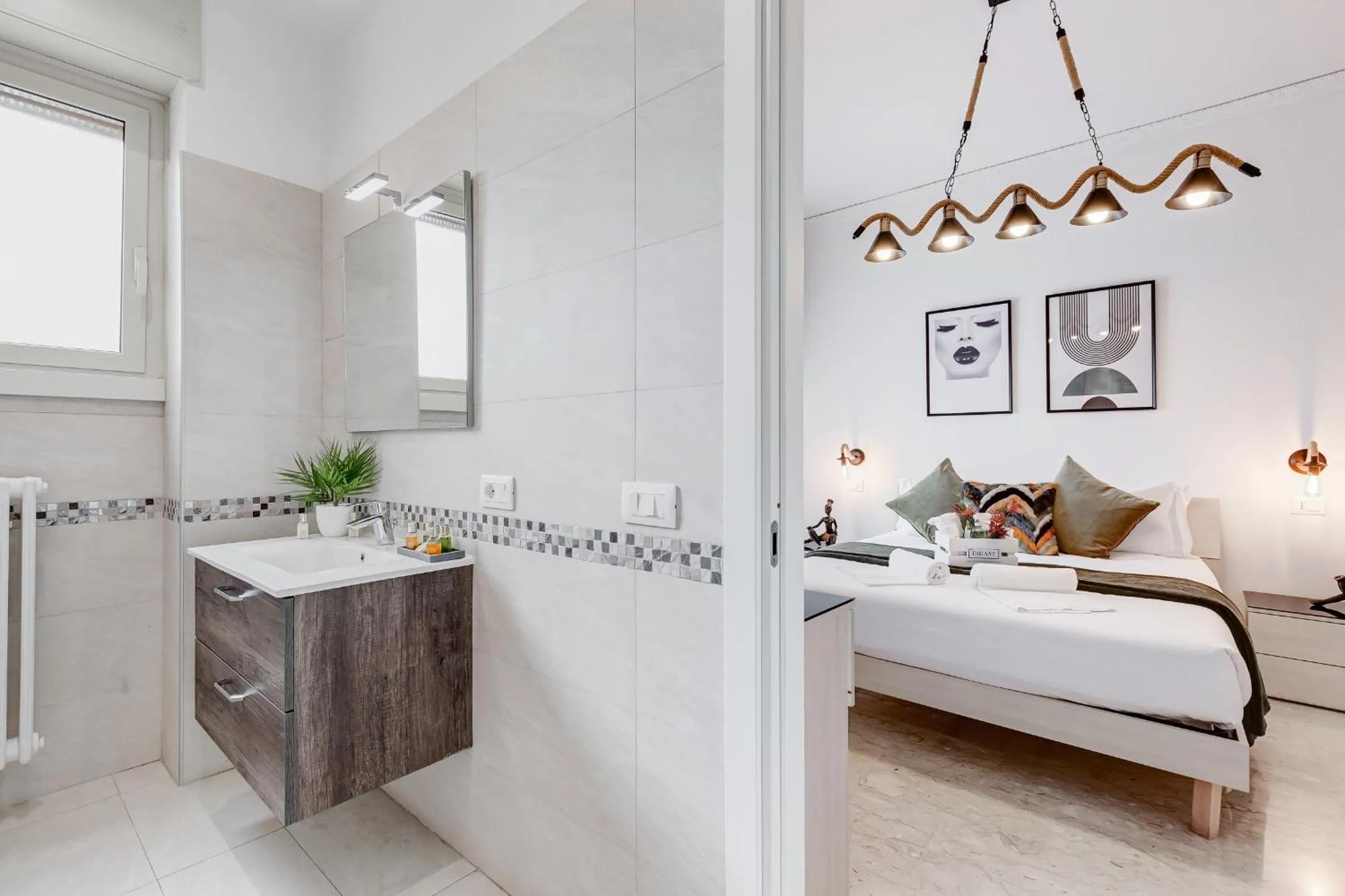 Bed in Viola Accommodation