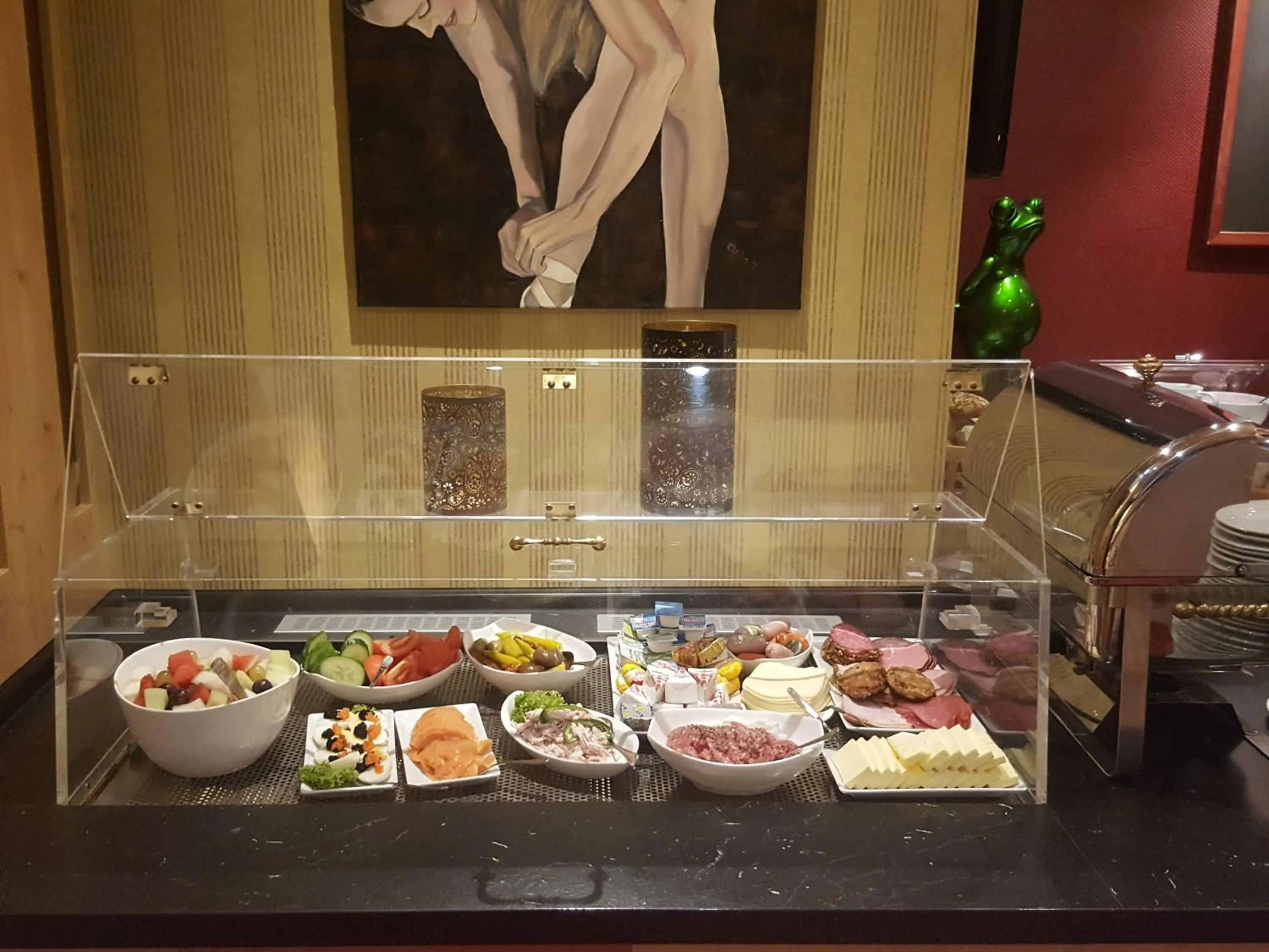 Buffet breakfast in Hotel Brinckmansdorf