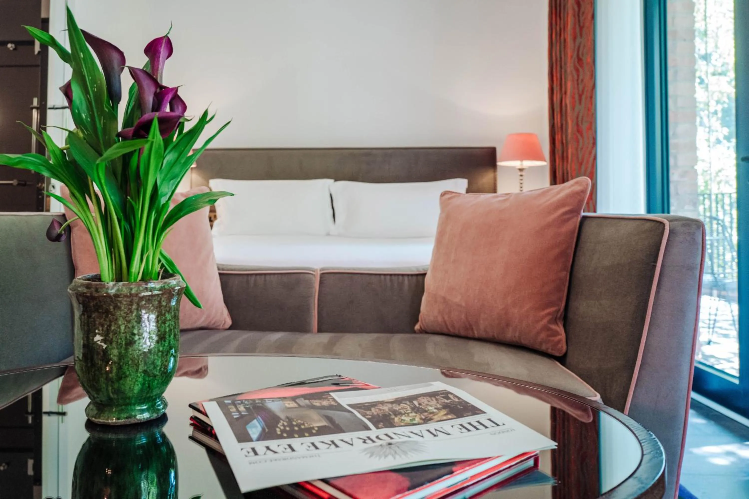 Seating area in The Mandrake