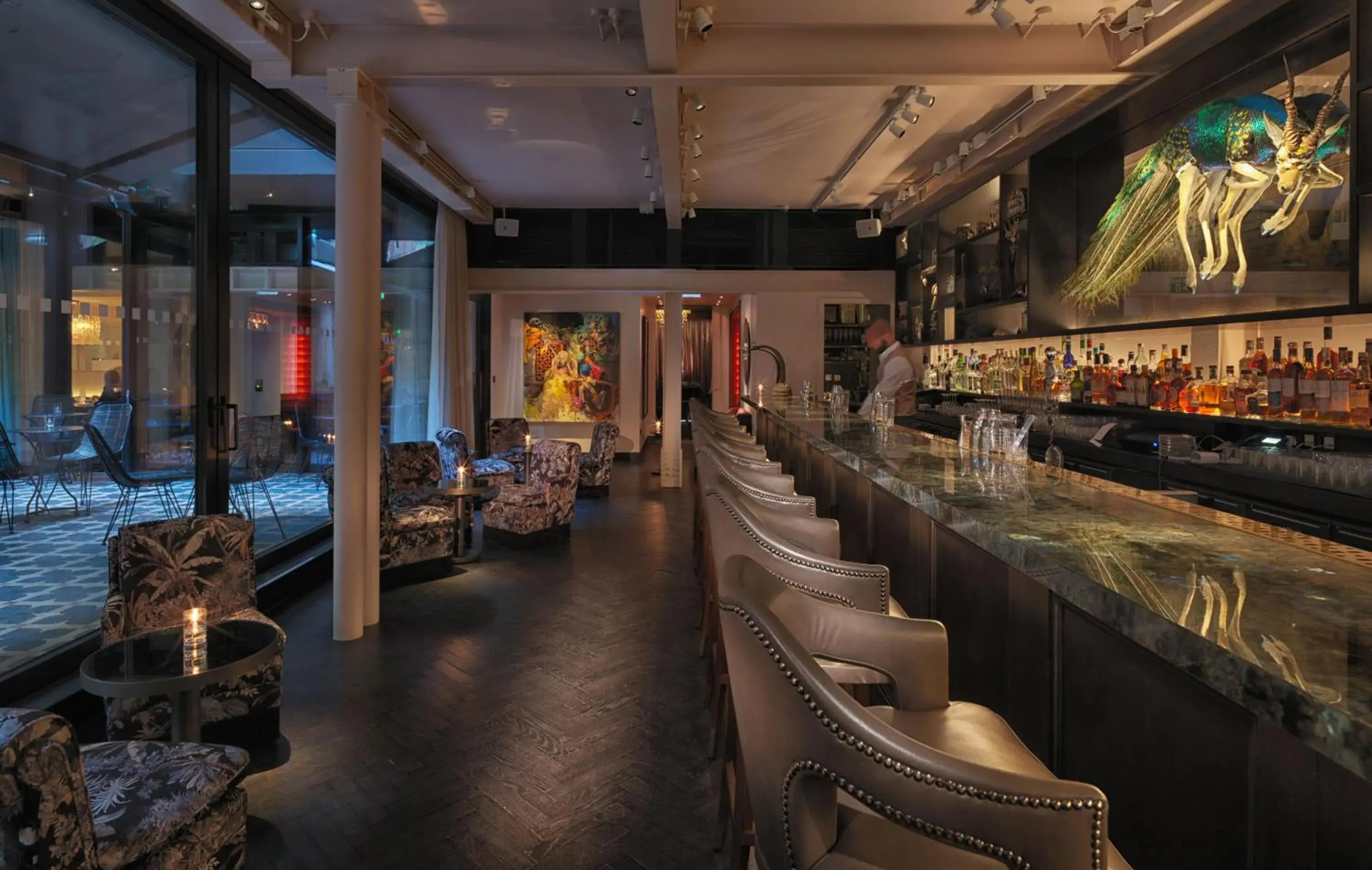 Lounge or bar in The Mandrake Lounge or bar in The Mandrake