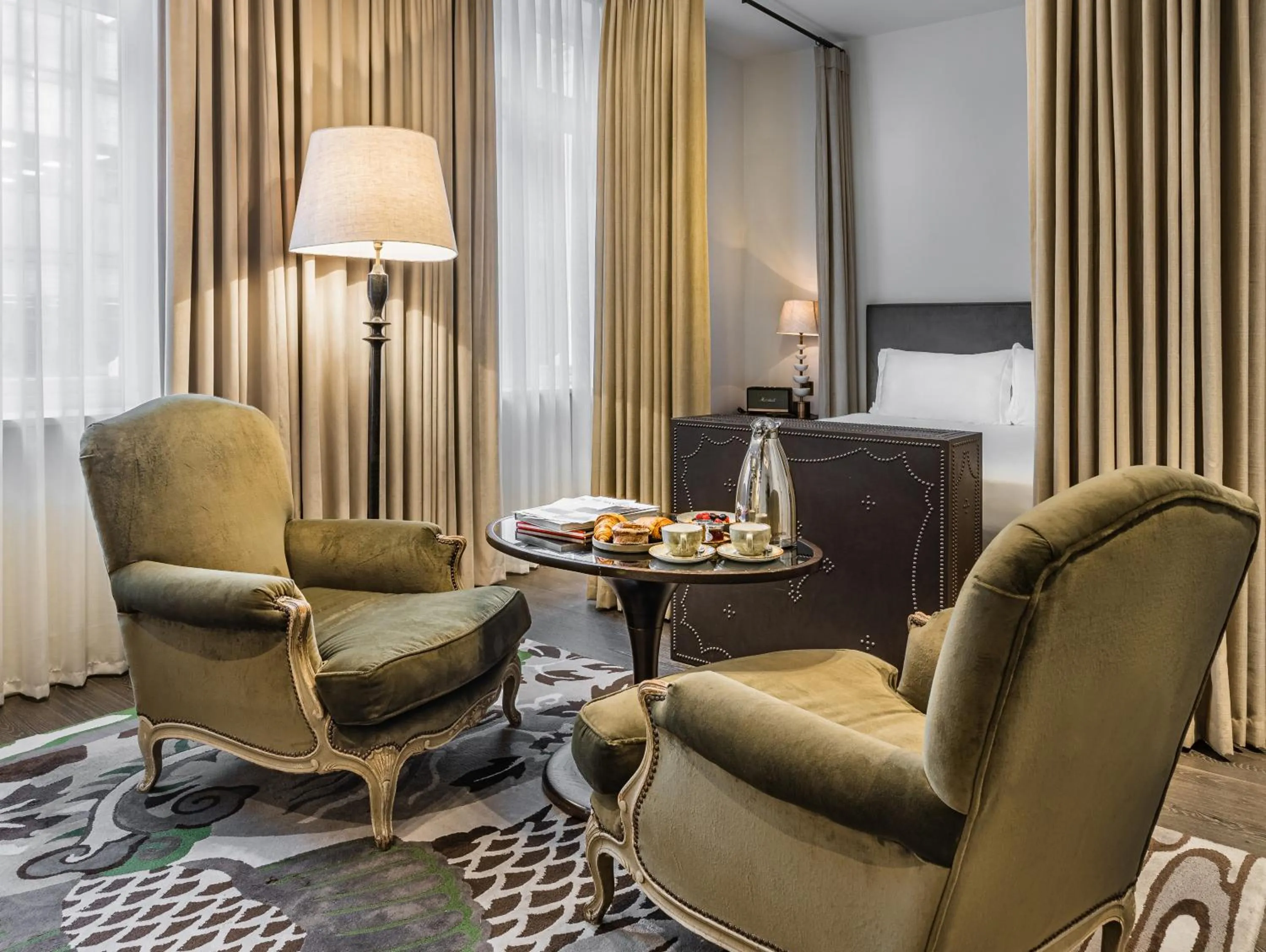 Seating area in The Mandrake