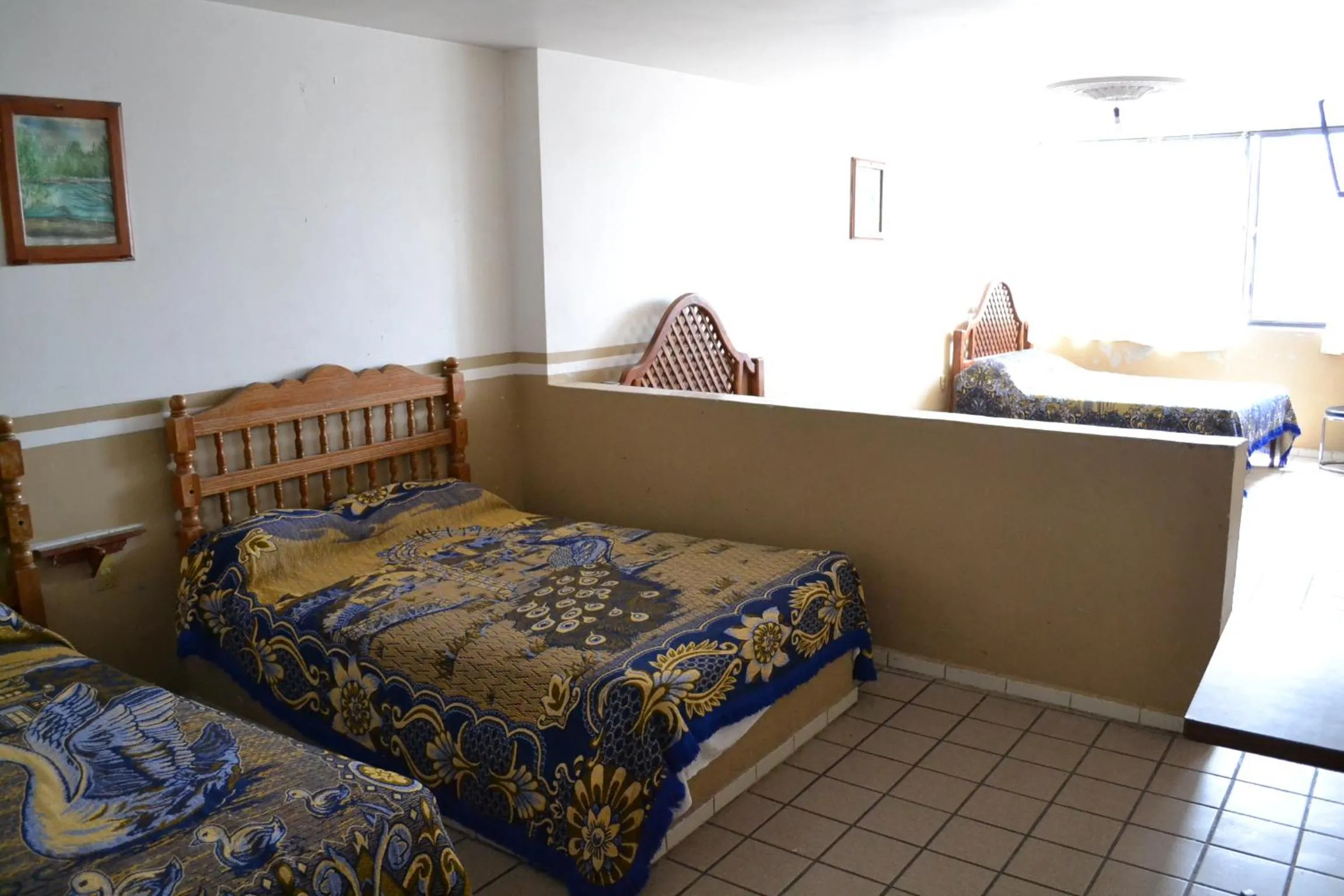 Bed in Hotel Plaza Romo