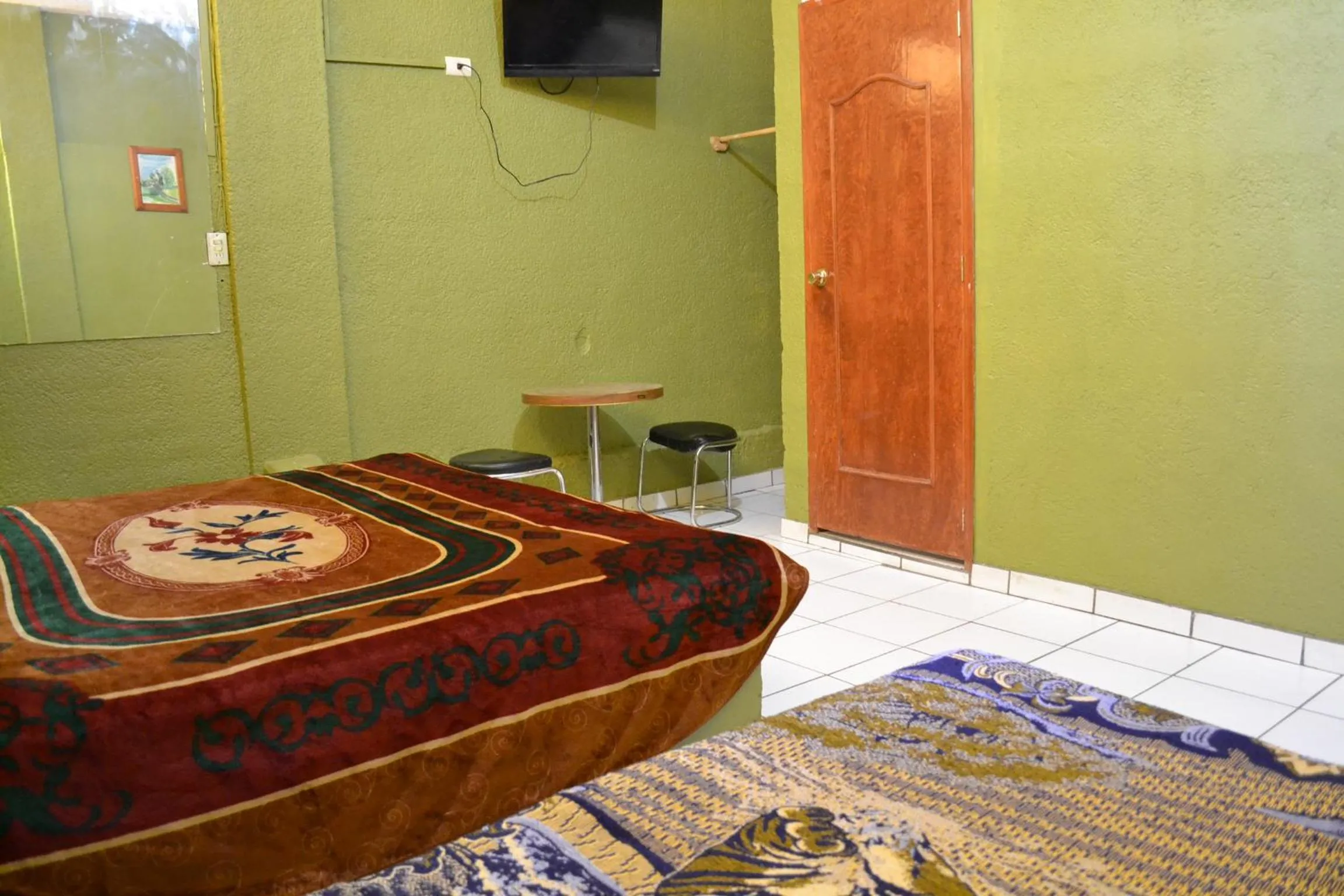 Bed in Hotel Plaza Romo