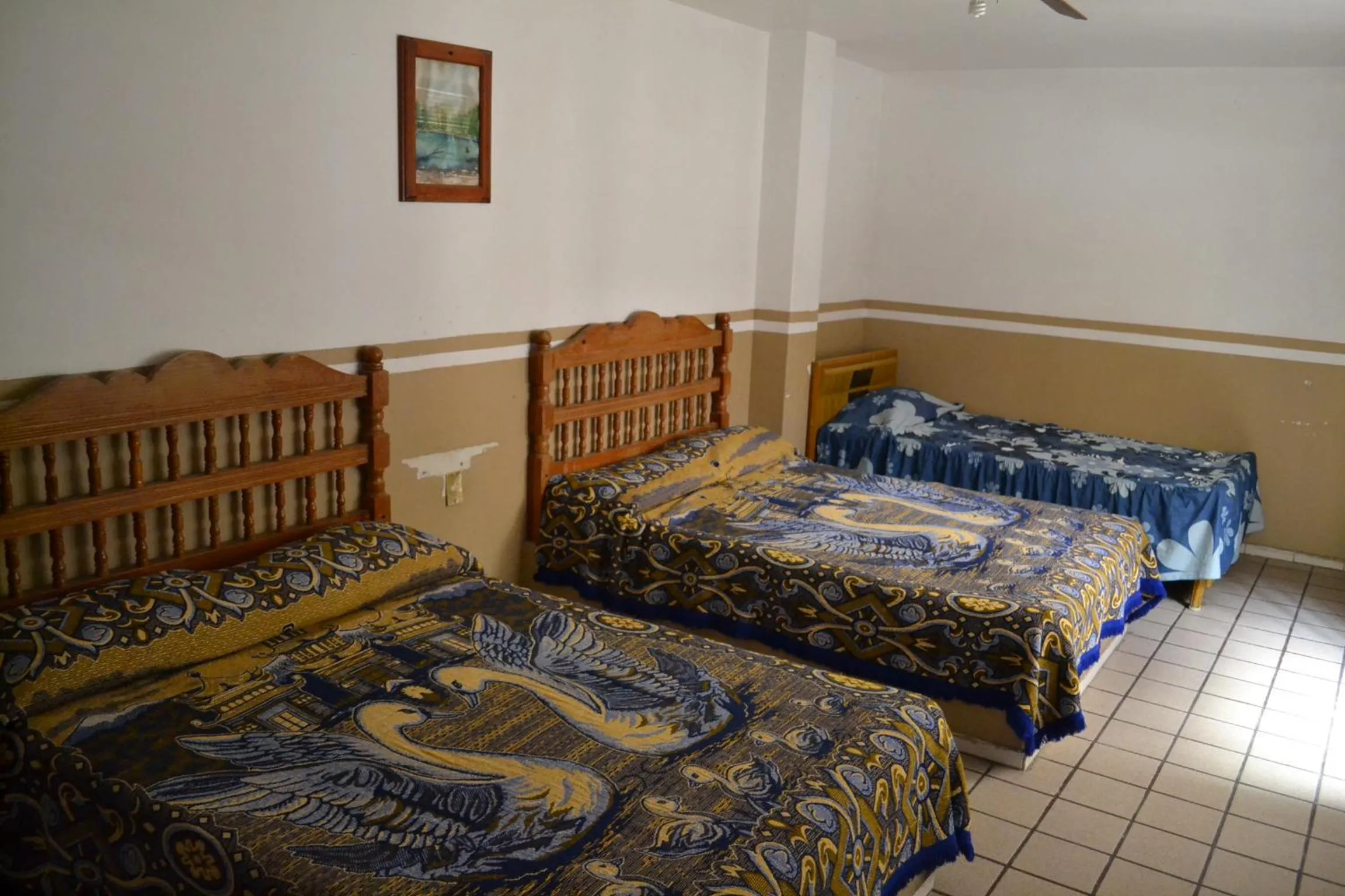 Bed in Hotel Plaza Romo