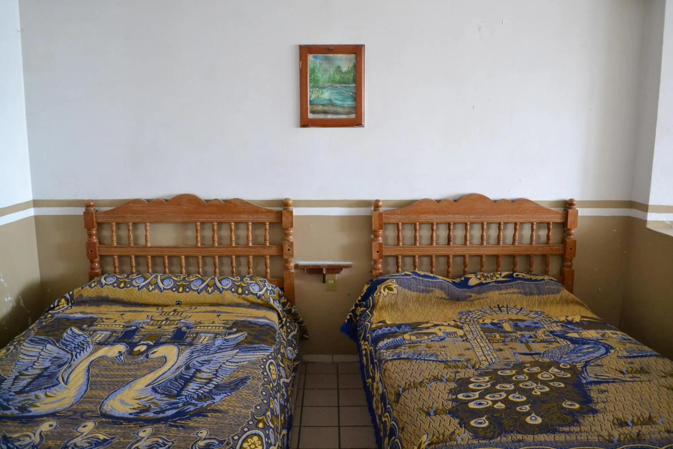 Bed in Hotel Plaza Romo