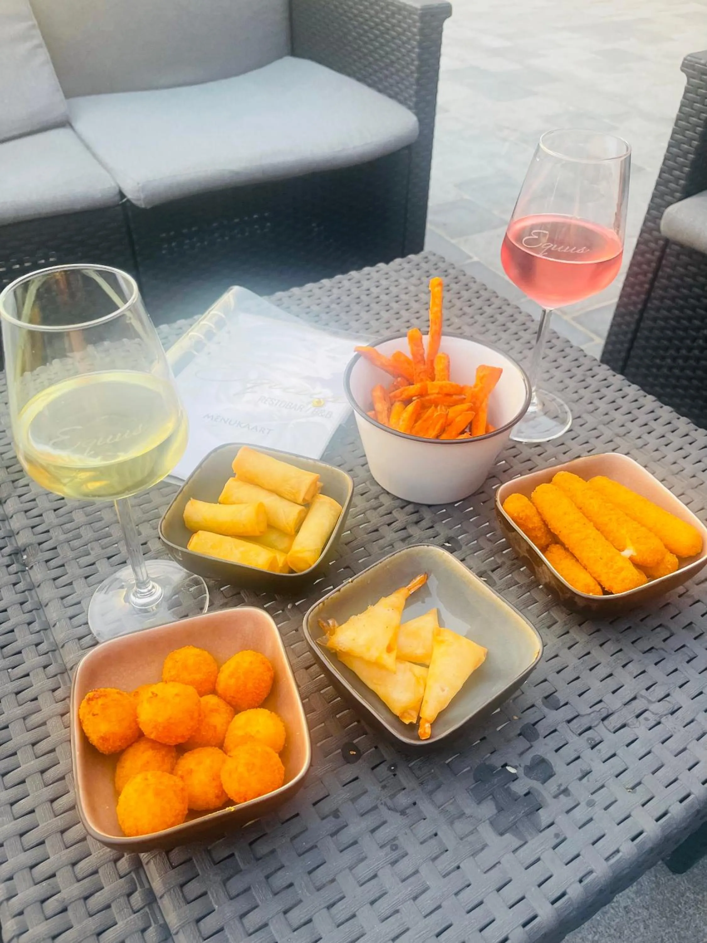 Food and drinks in Equus B&B