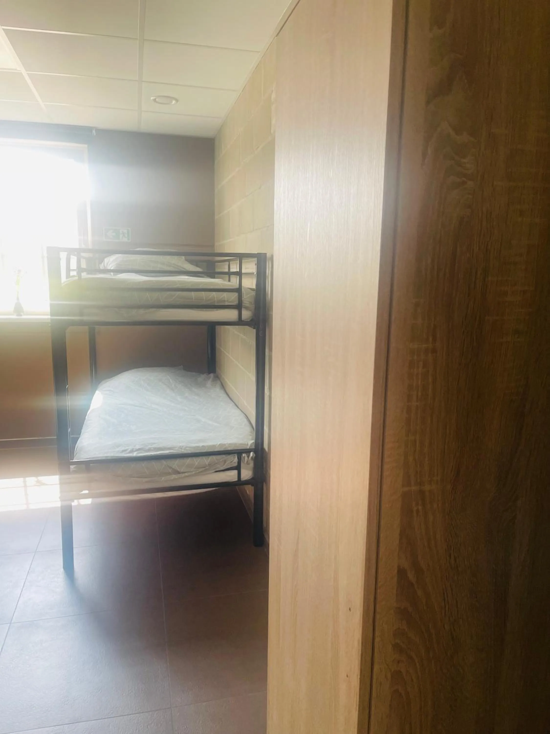 Bed in Equus B&B