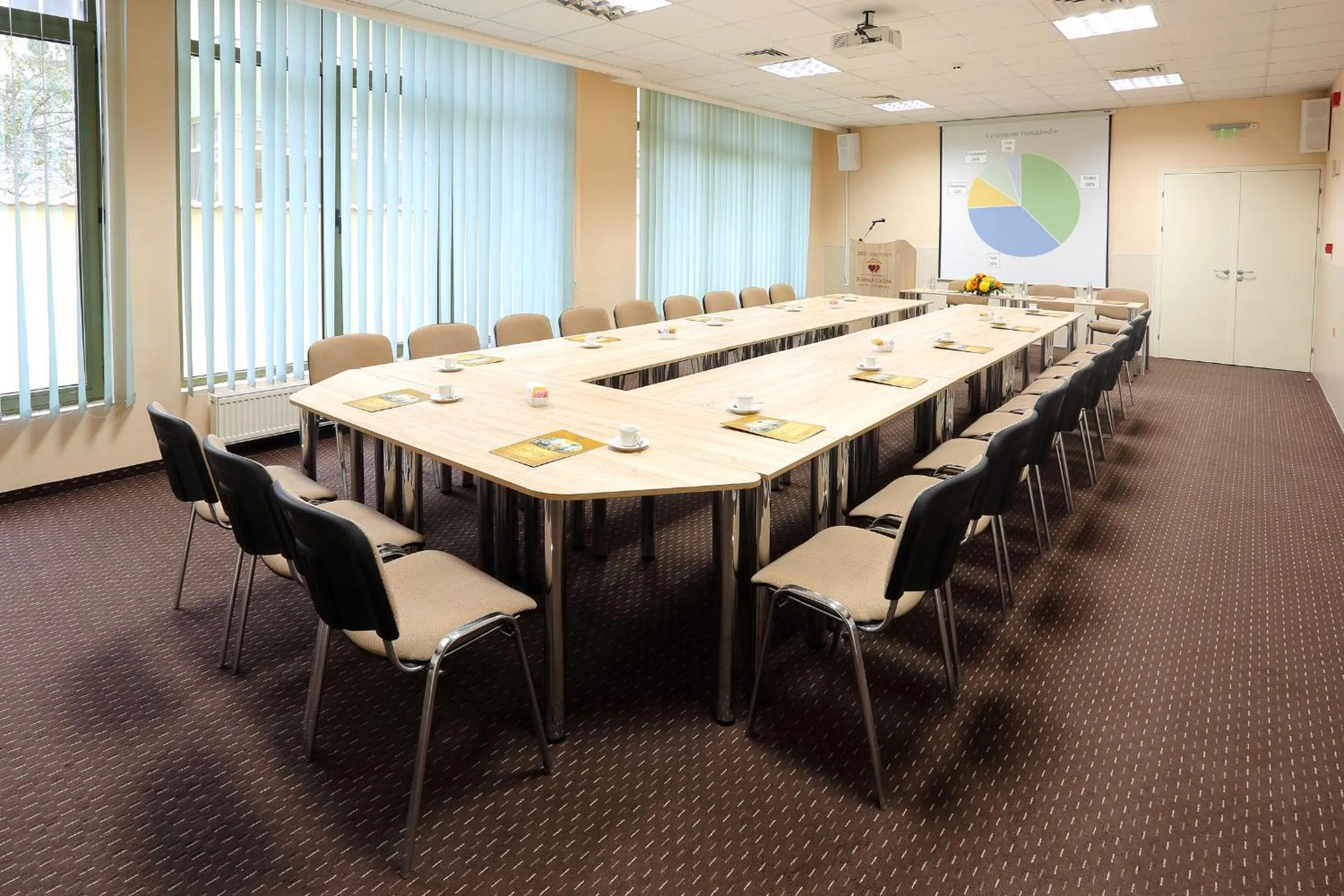 Meeting/conference room in Bistra & Galina Hotel
