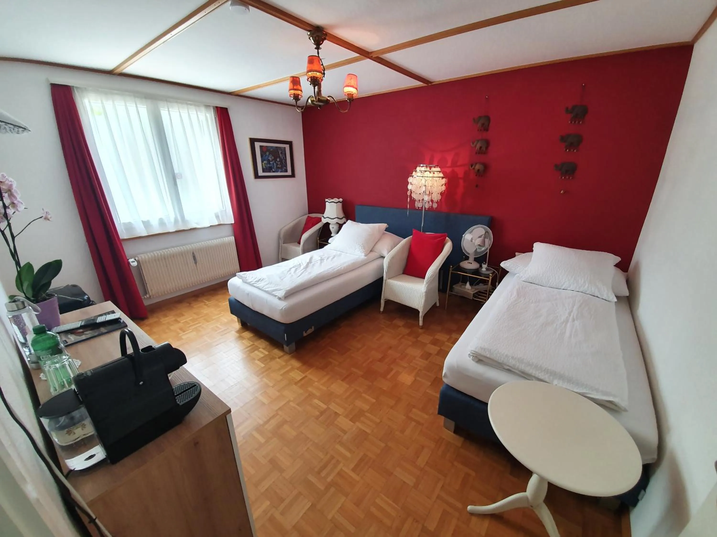 Bed in BnB Haus Weibel