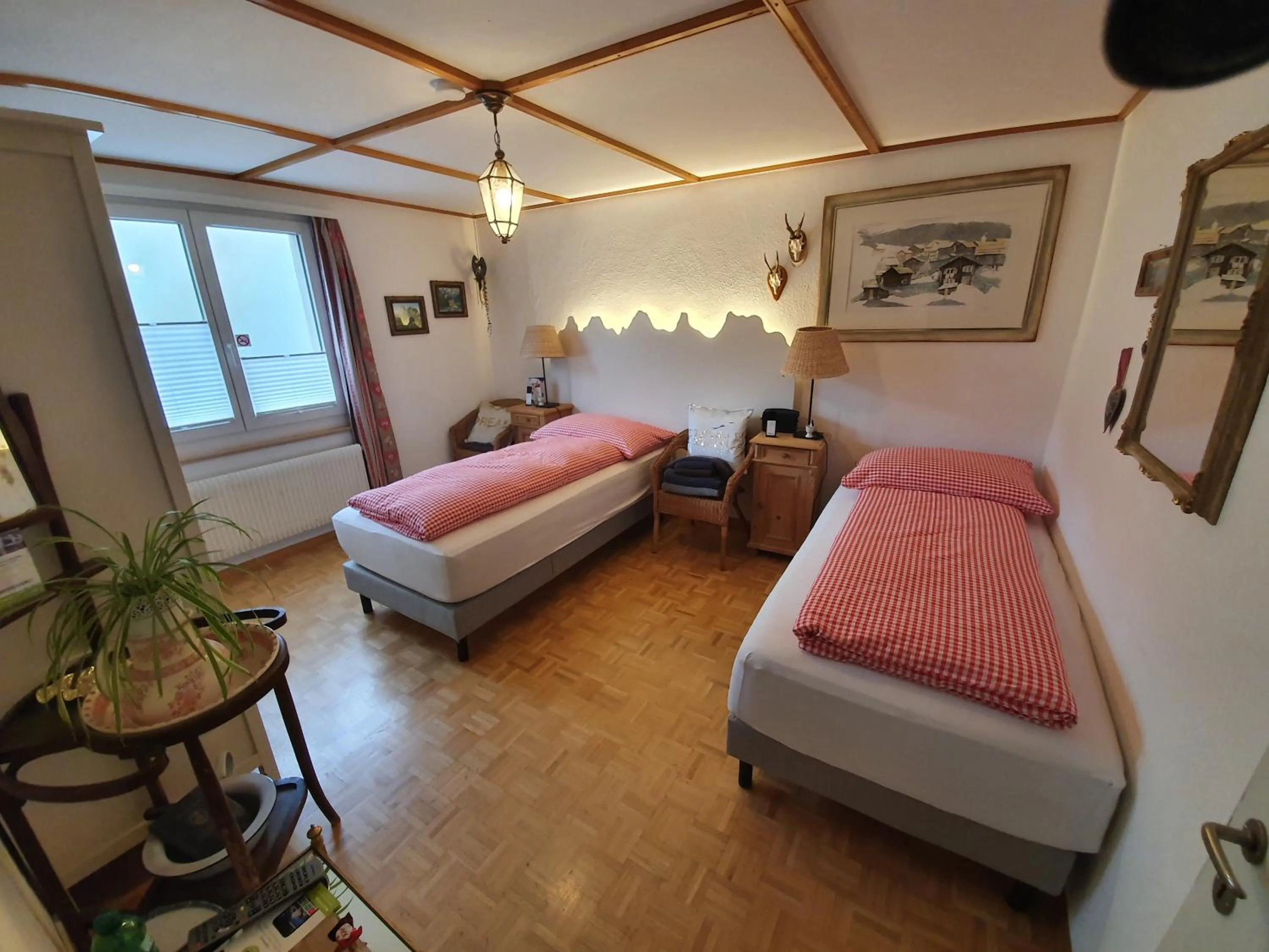 Bed in BnB Haus Weibel