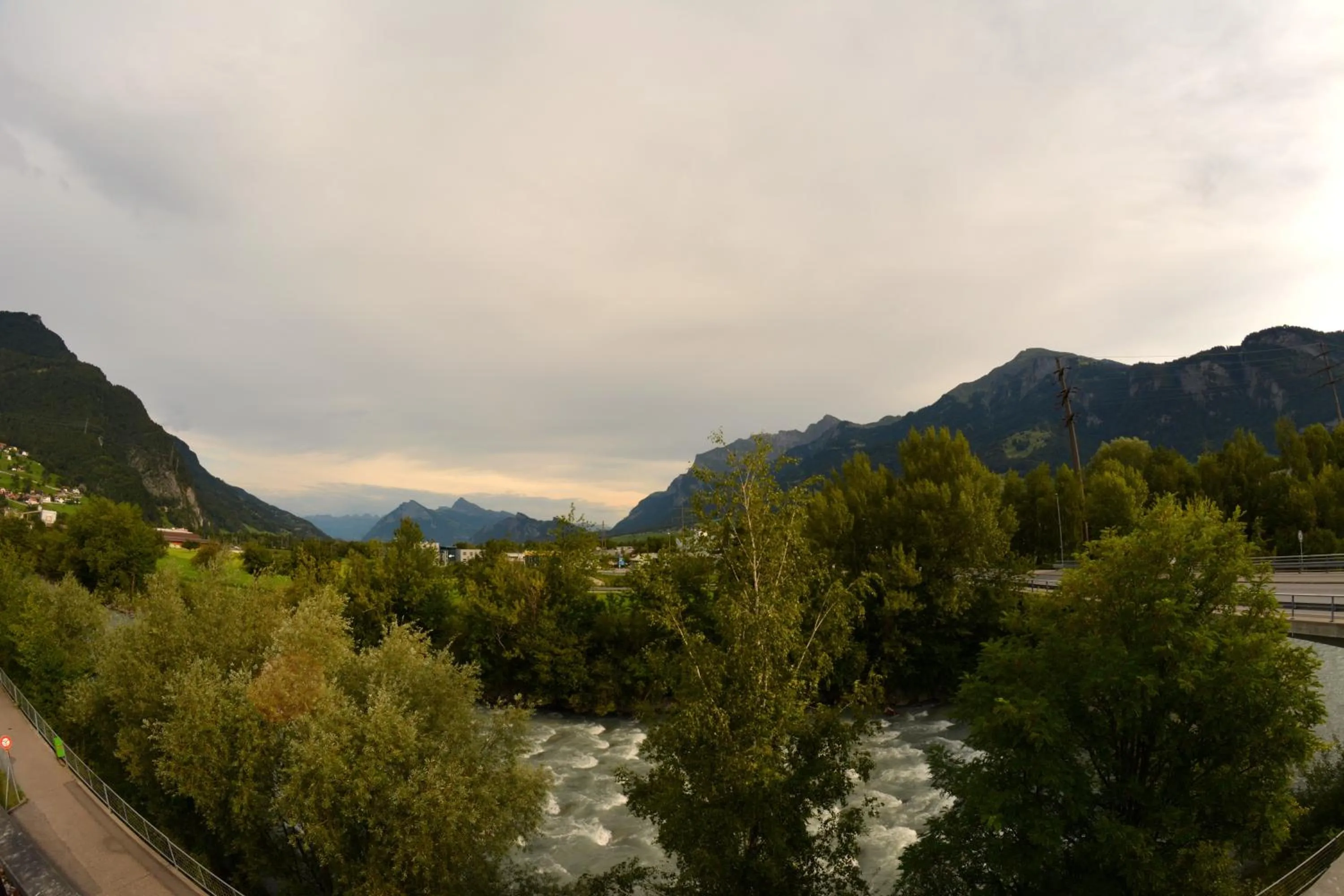 Natural landscape in BnB Haus Weibel